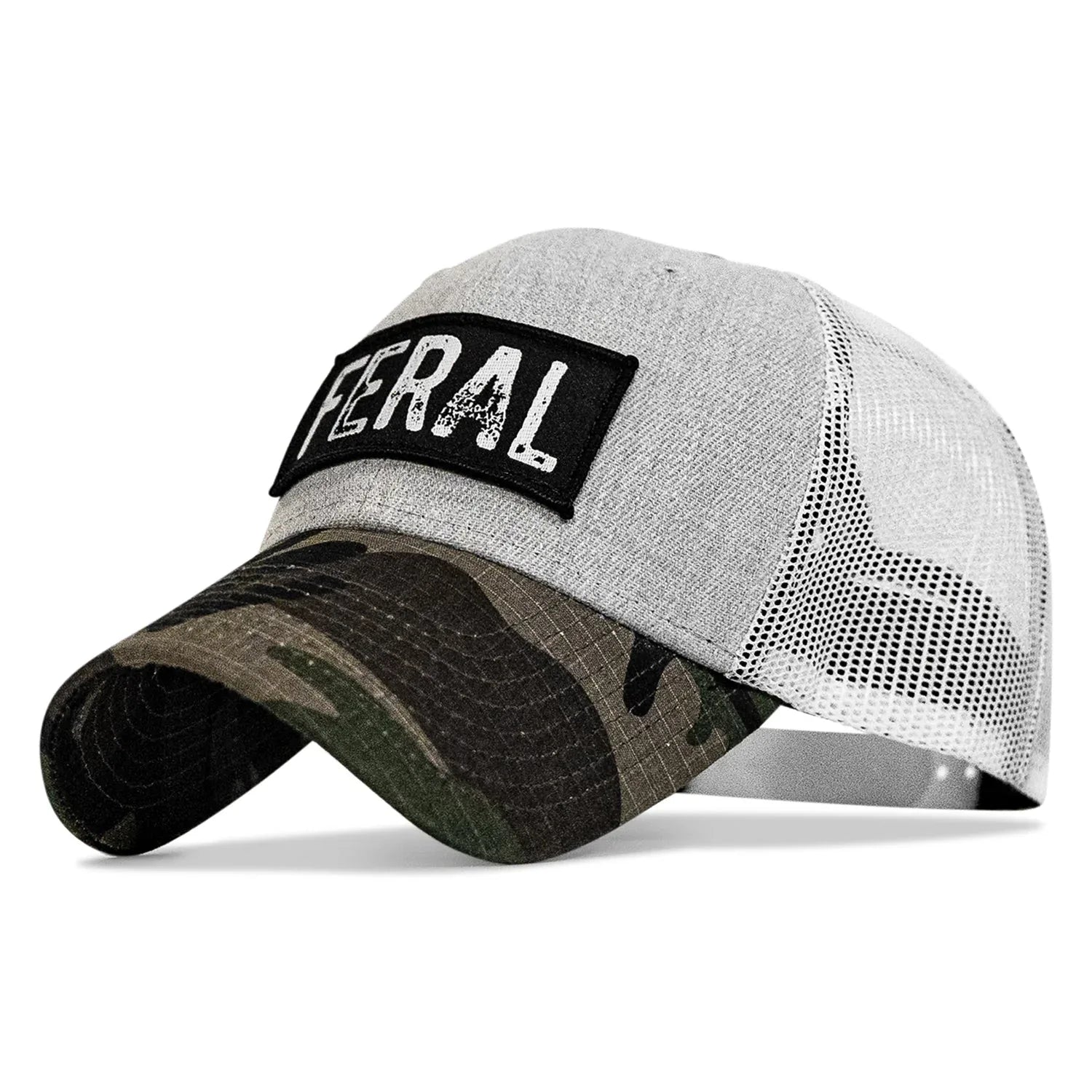 Feral Vintaged Patch Snapback Hat - Combat Iron Apparel Co.