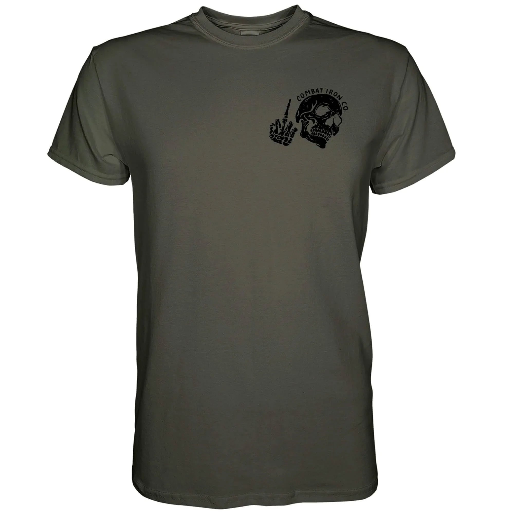 Fuck What They Think Skull Men's T-Shirt - Combat Iron Apparel Co.