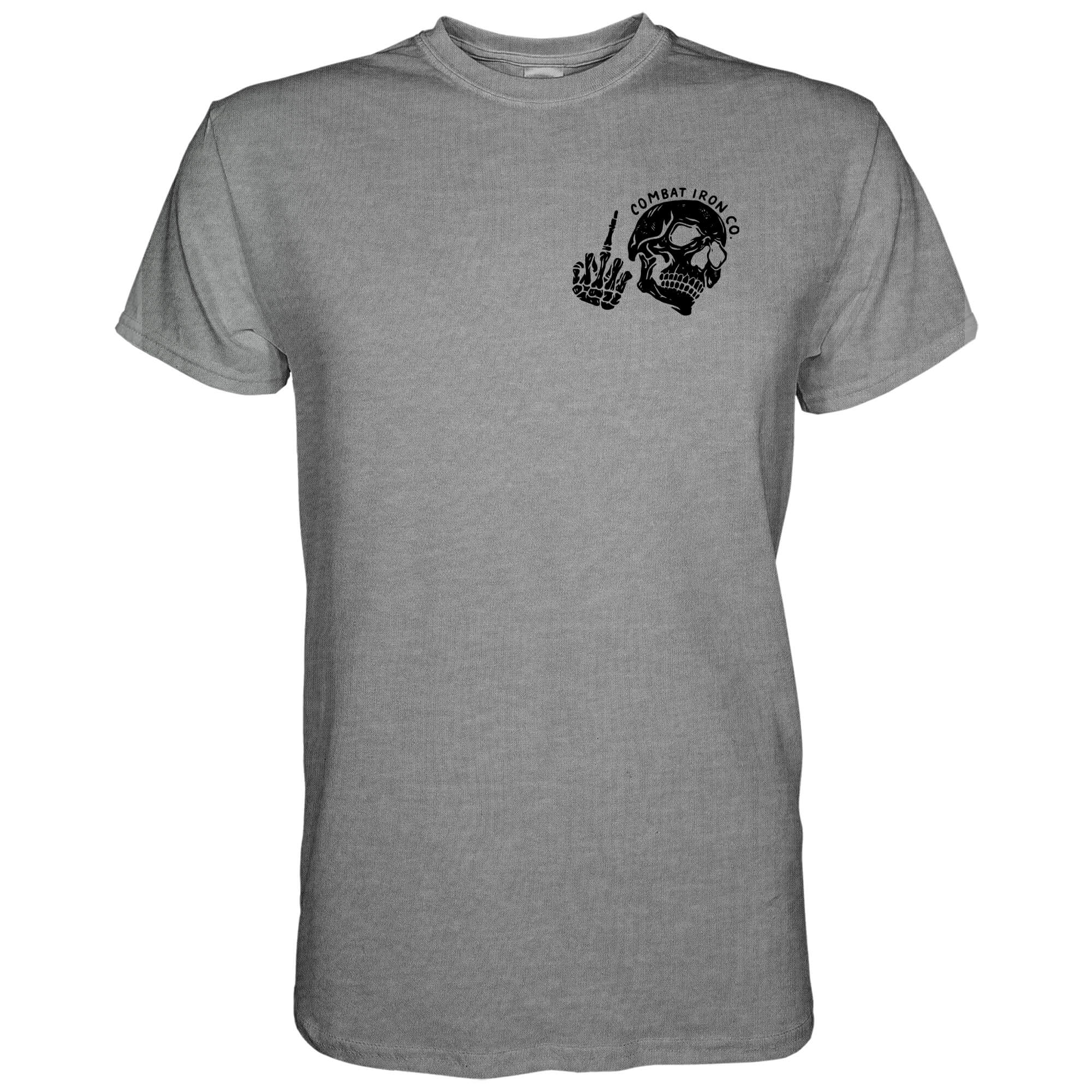 Fuck What They Think Skull Men's T-Shirt - Combat Iron Apparel Co.