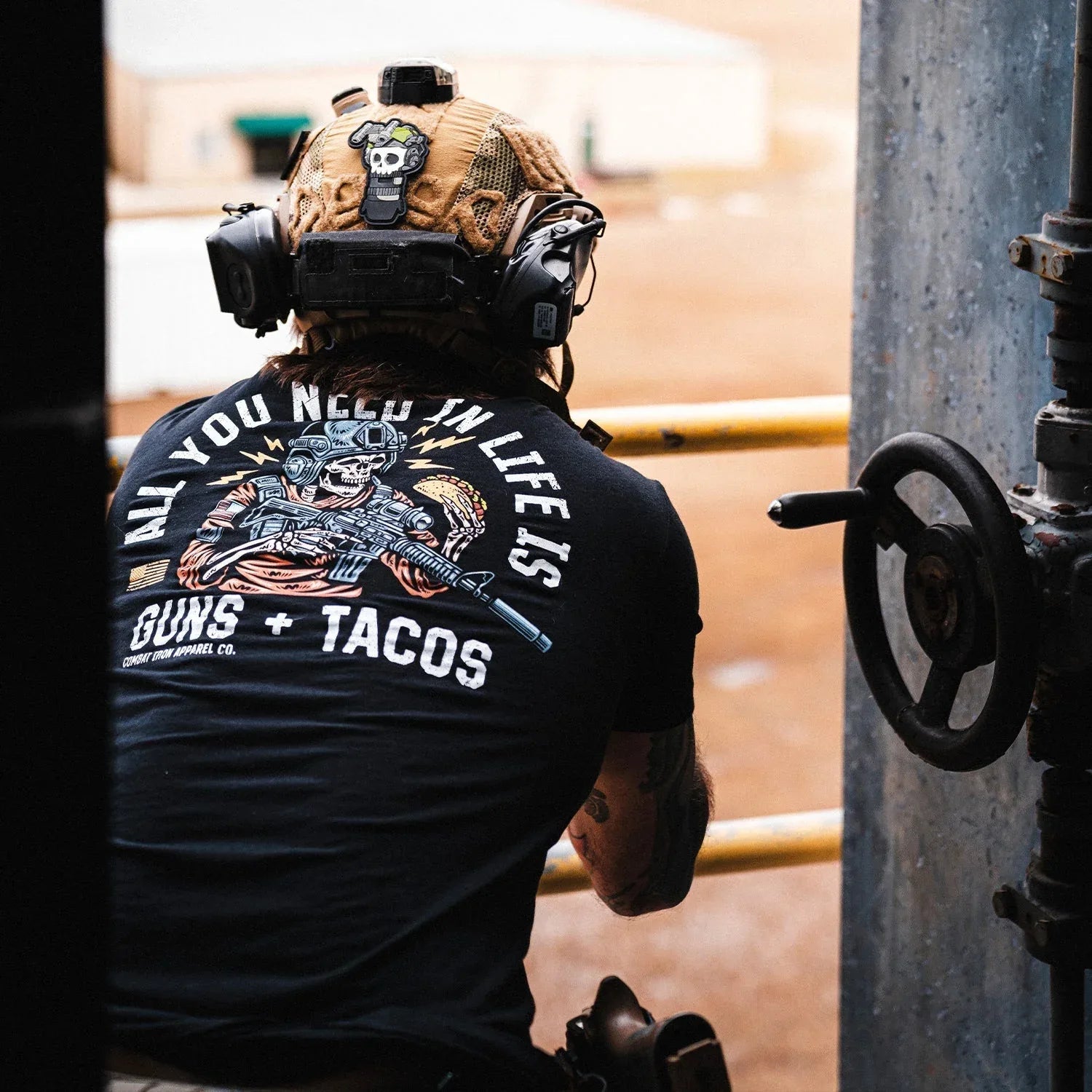 All you need in life is Tacos Men's T-Shirt - Combat Iron Apparel Co.