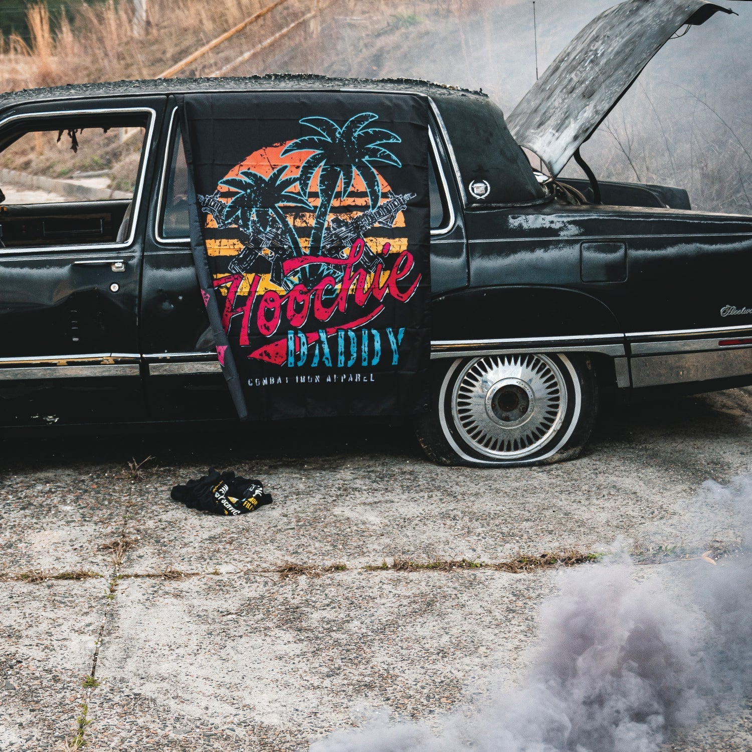 Hooch Daddy 3' X 5' Wall Flag  - Combat Iron Apparel Co.