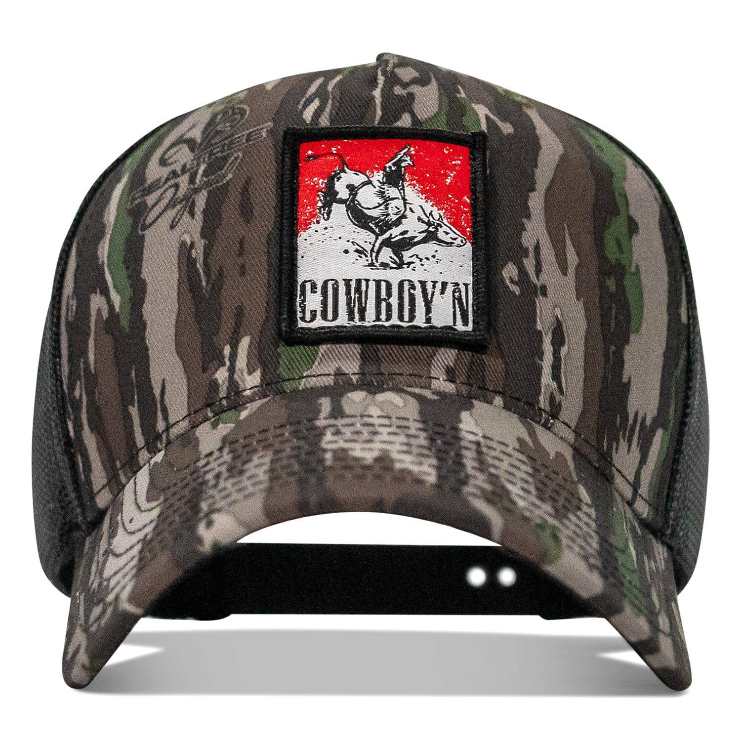 Cowboy'n Knuck If You Buck Patch SnapBack - Combat Iron Apparel Co.