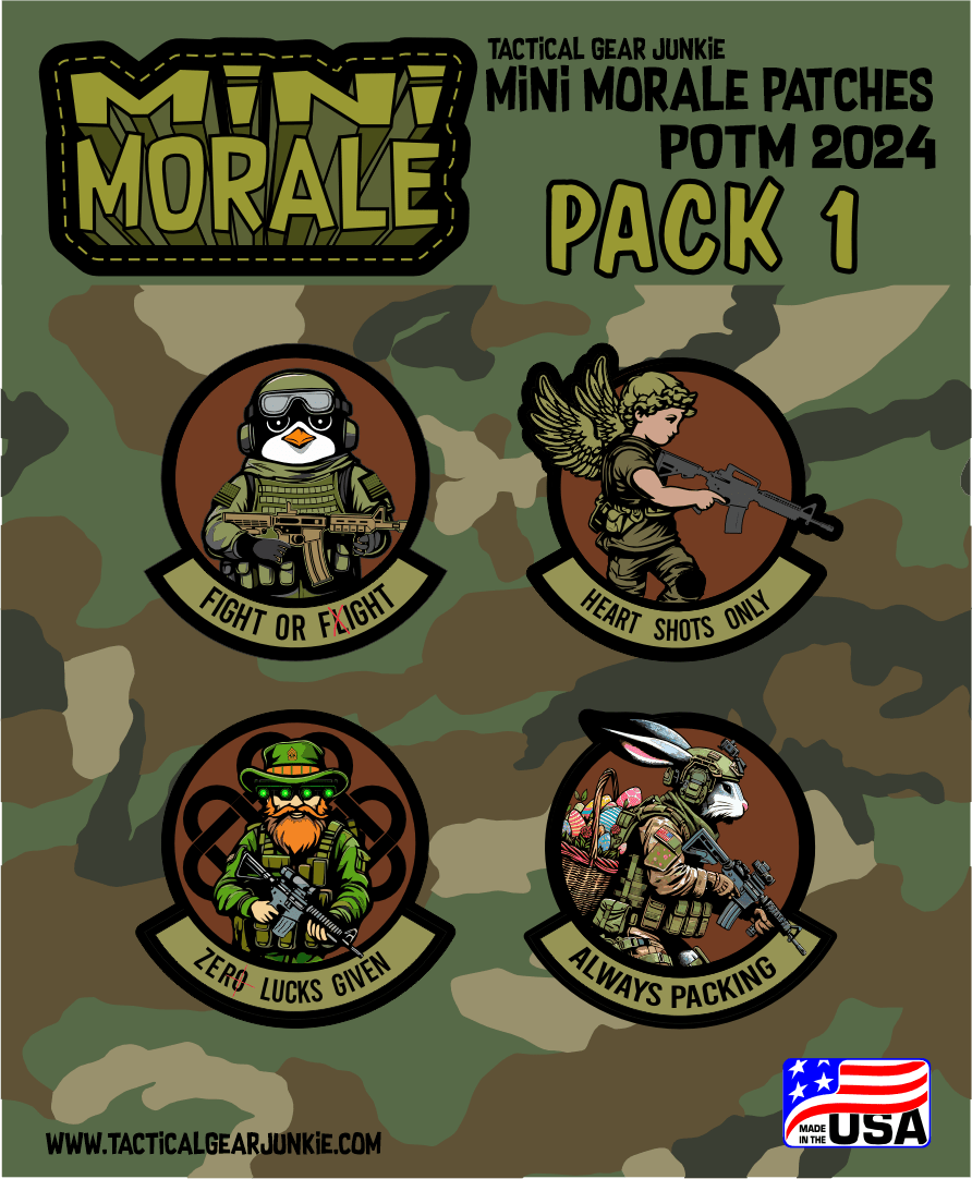 Mini Morale - 2024 1st Quarter Patch of the Month Patch & Sticker Combo