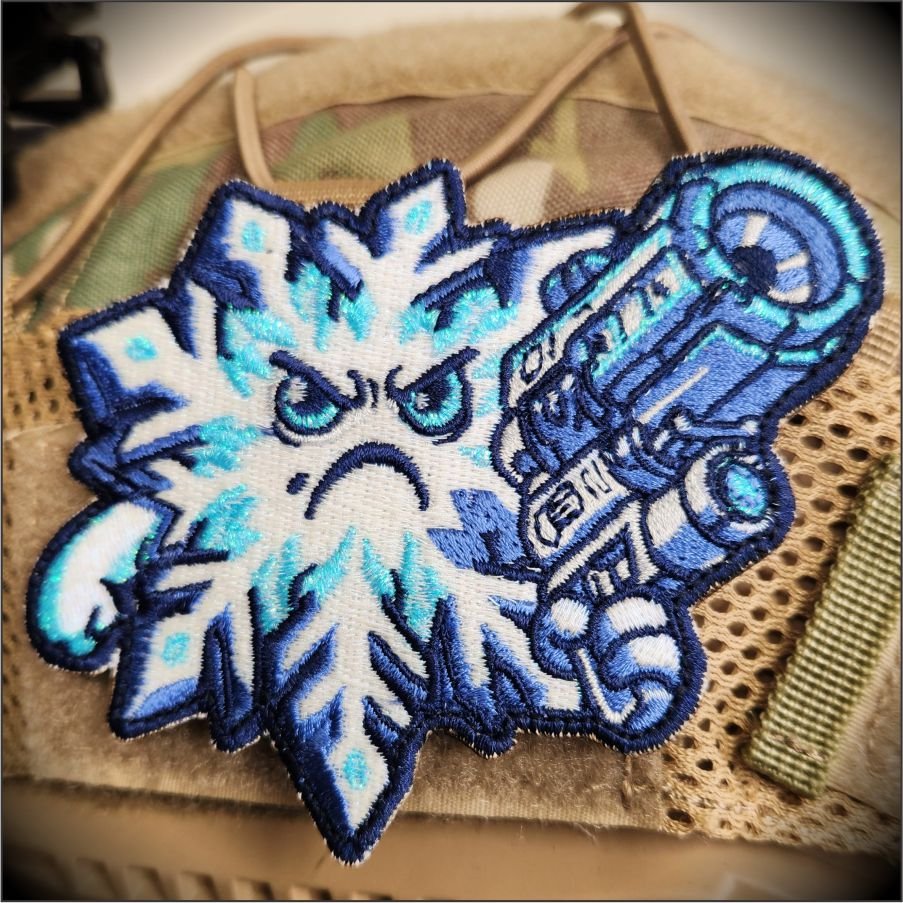 Mr. Freeze  - January 2025 POTM - 4" Fully Embroidered Patch