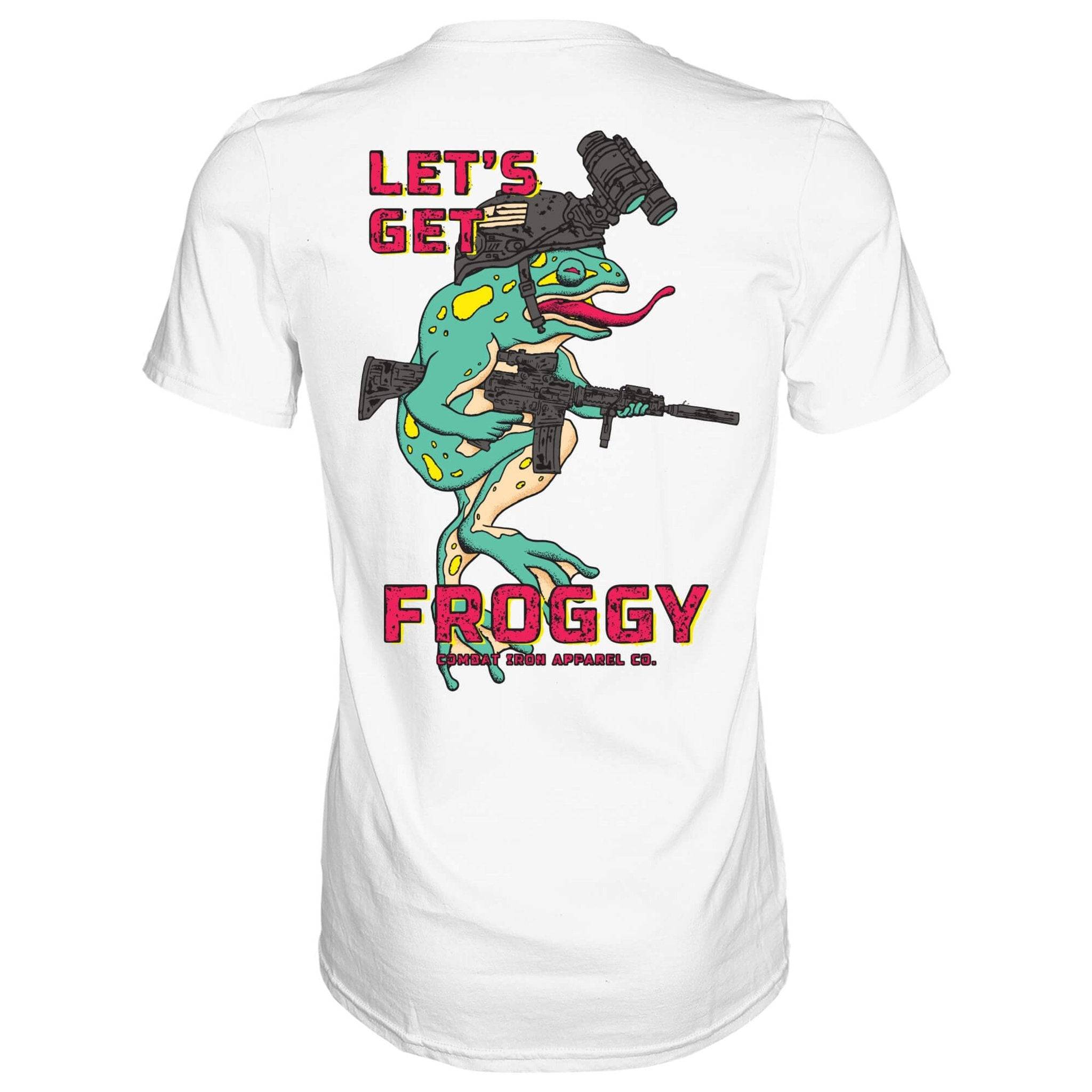 Let's Get Froggy Operator Style Men's T-Shirt - Combat Iron Apparel Co.