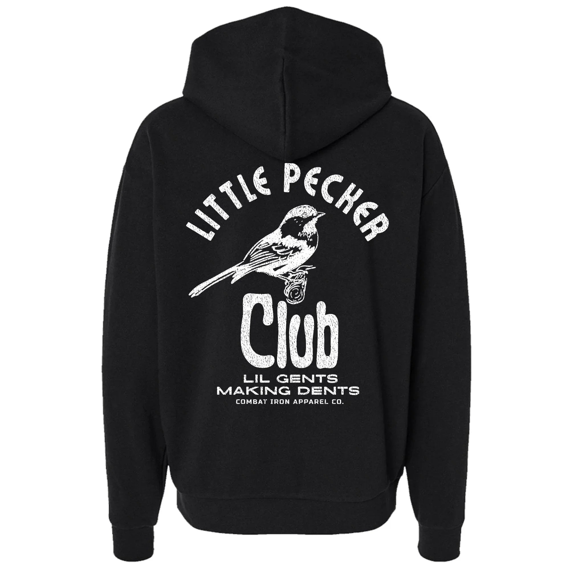 Little Pecker Club Fleece Lined Hoodie - Combat Iron Apparel Co.