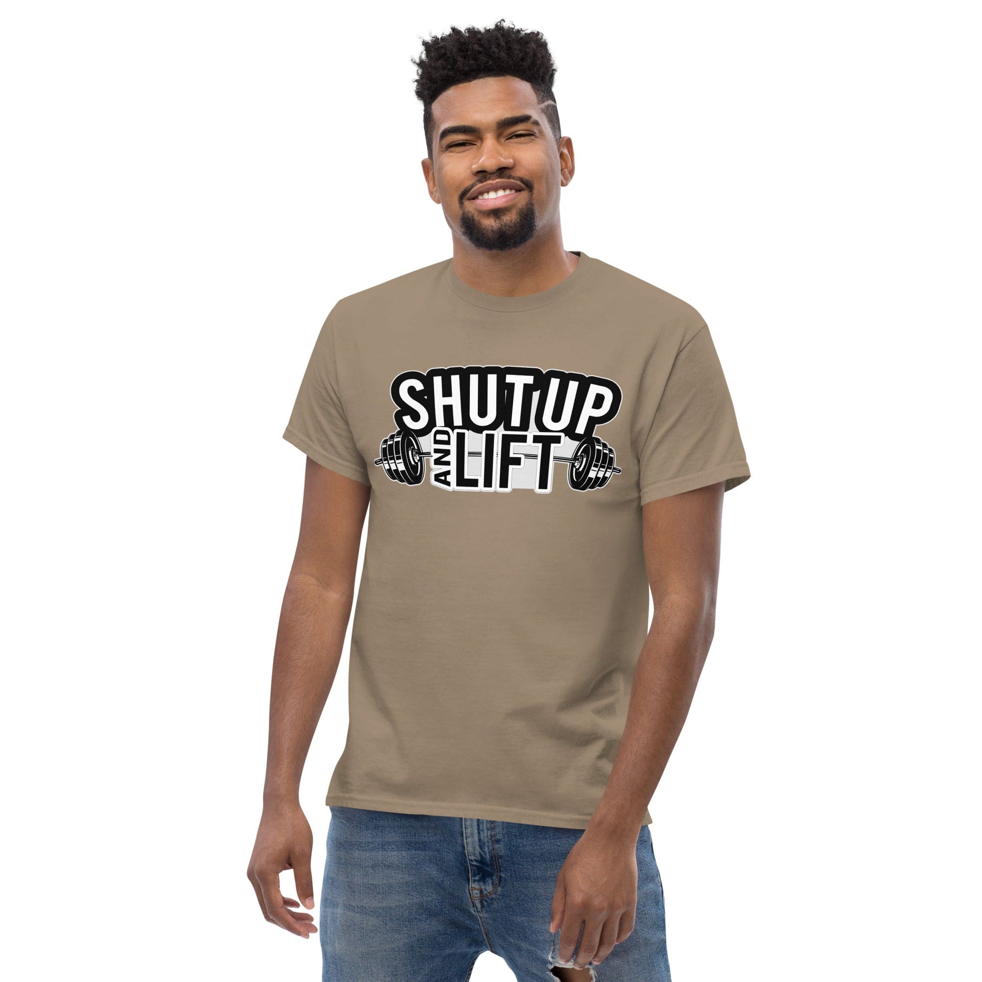 Tactical Gear Junkie Shut Up and Lift - Unisex T-shirt