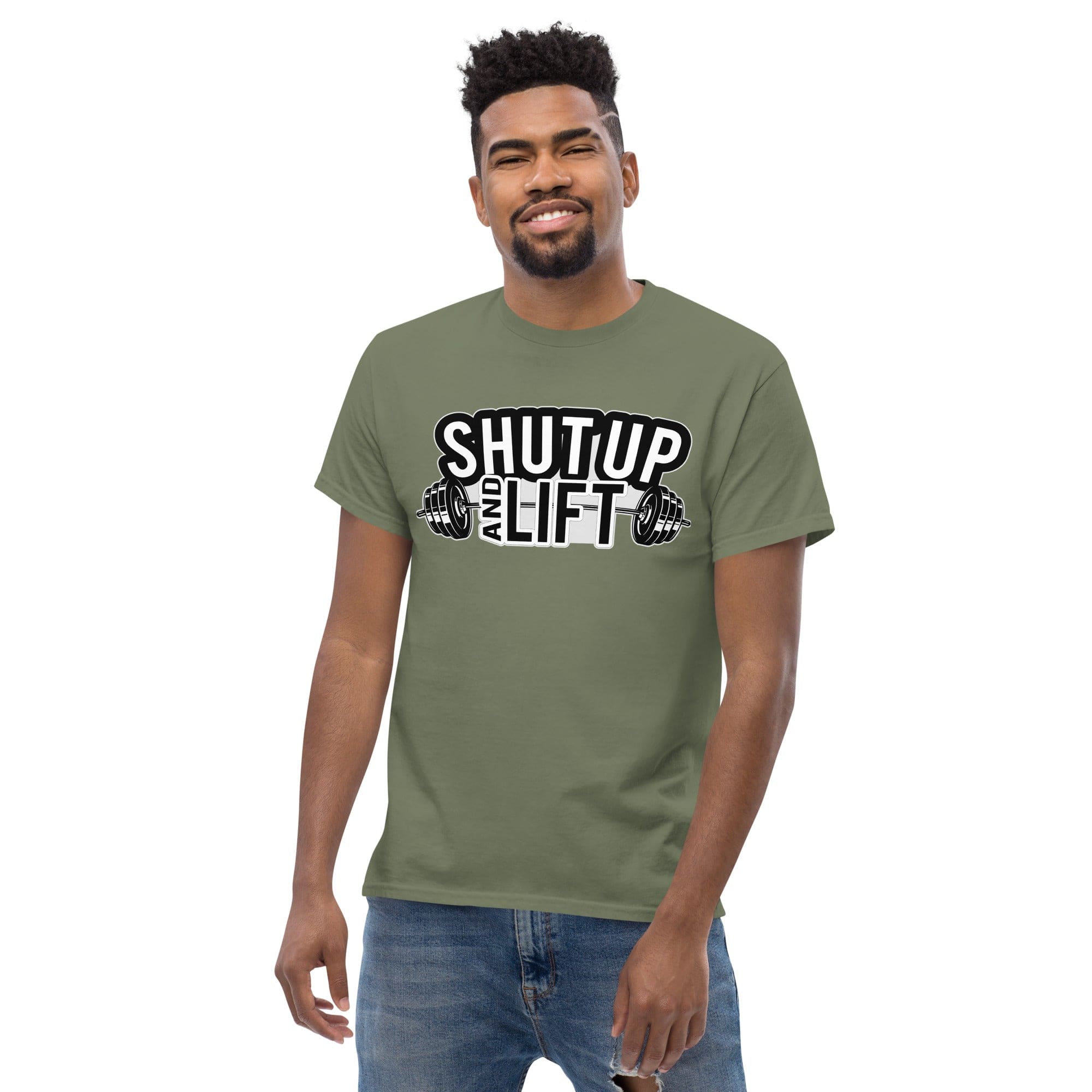 Tactical Gear Junkie Shut Up and Lift - Unisex T-shirt