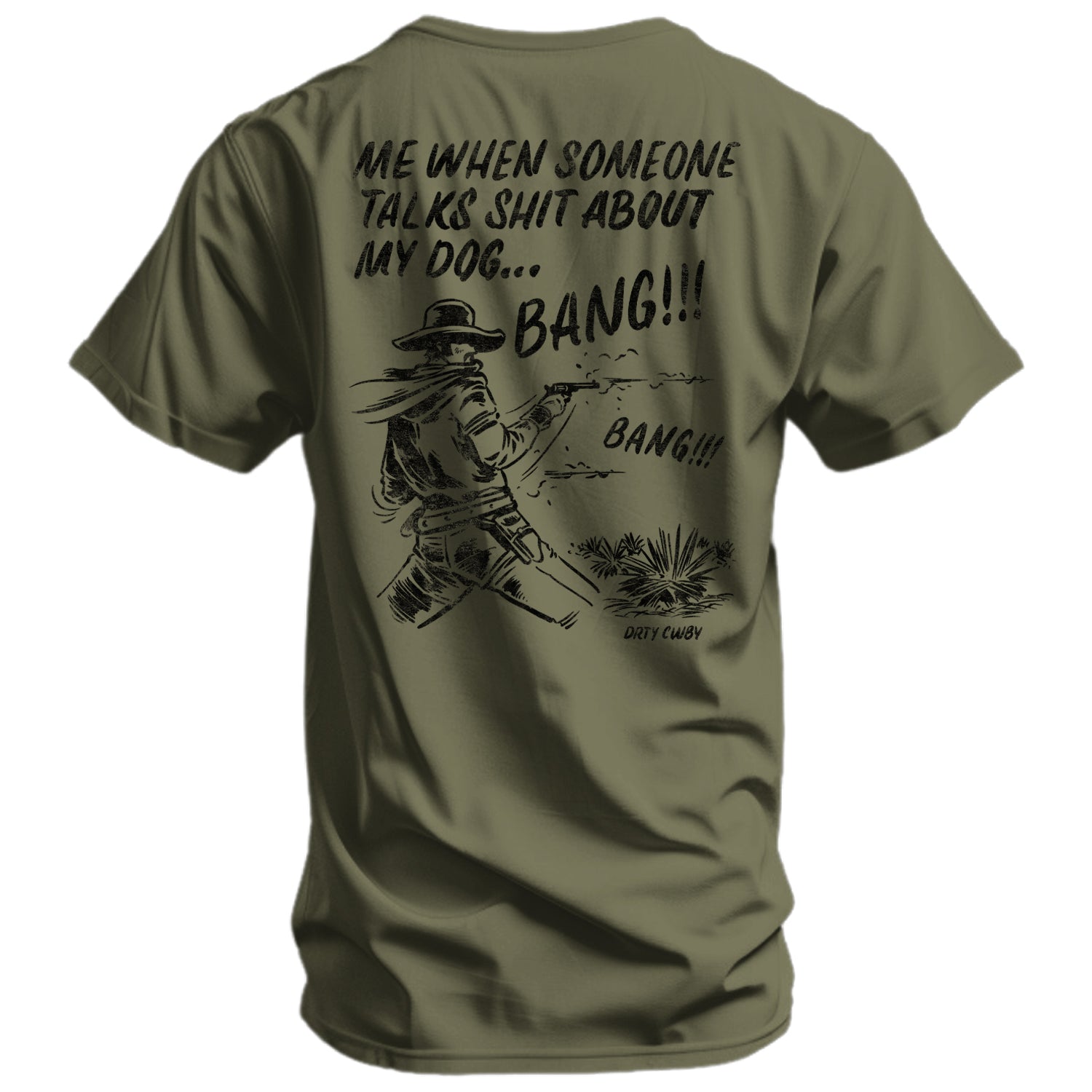 Me When Someone Talk About My Dog Men's T-Shirt - Combat Iron Apparel Co.