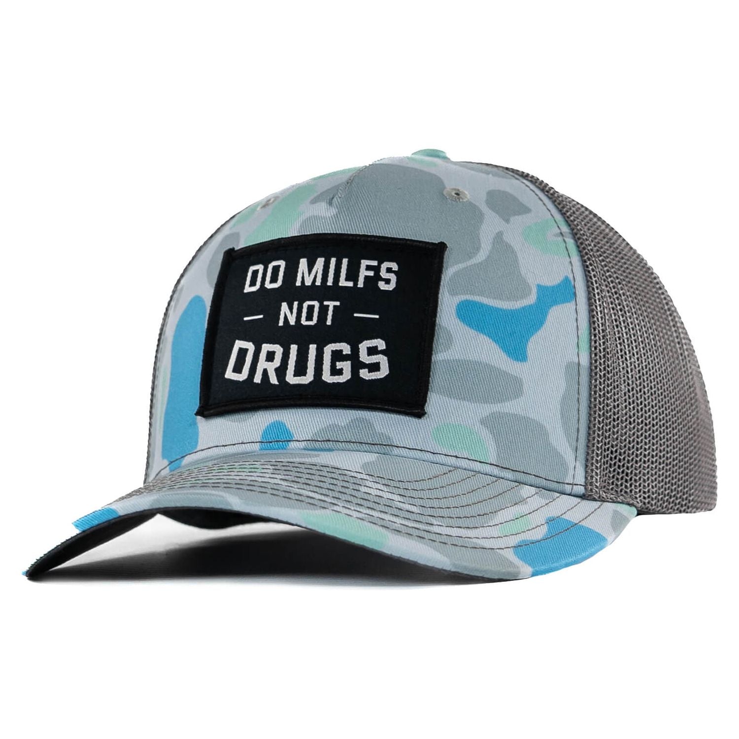 Do Milfs. Not Drugs. Patch Snapback HAT - Combat Iron Apparel Co.