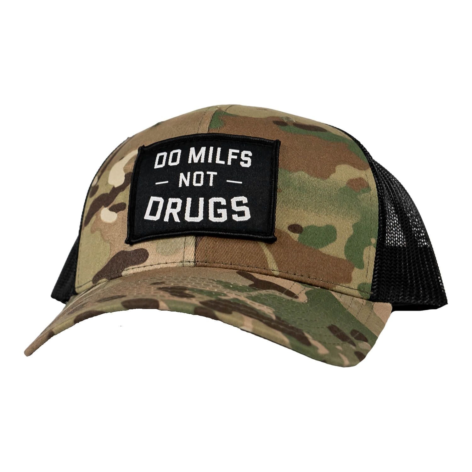 Do Milfs. Not Drugs. Patch Snapback HAT - Combat Iron Apparel Co.