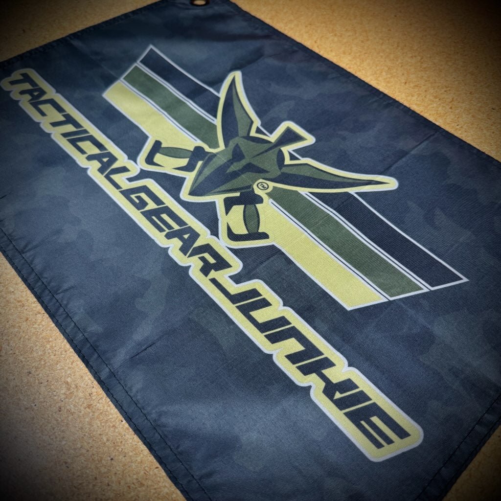 Tactical Gear Junkie Logo - 12"x17.5" - Mini Wall Banner