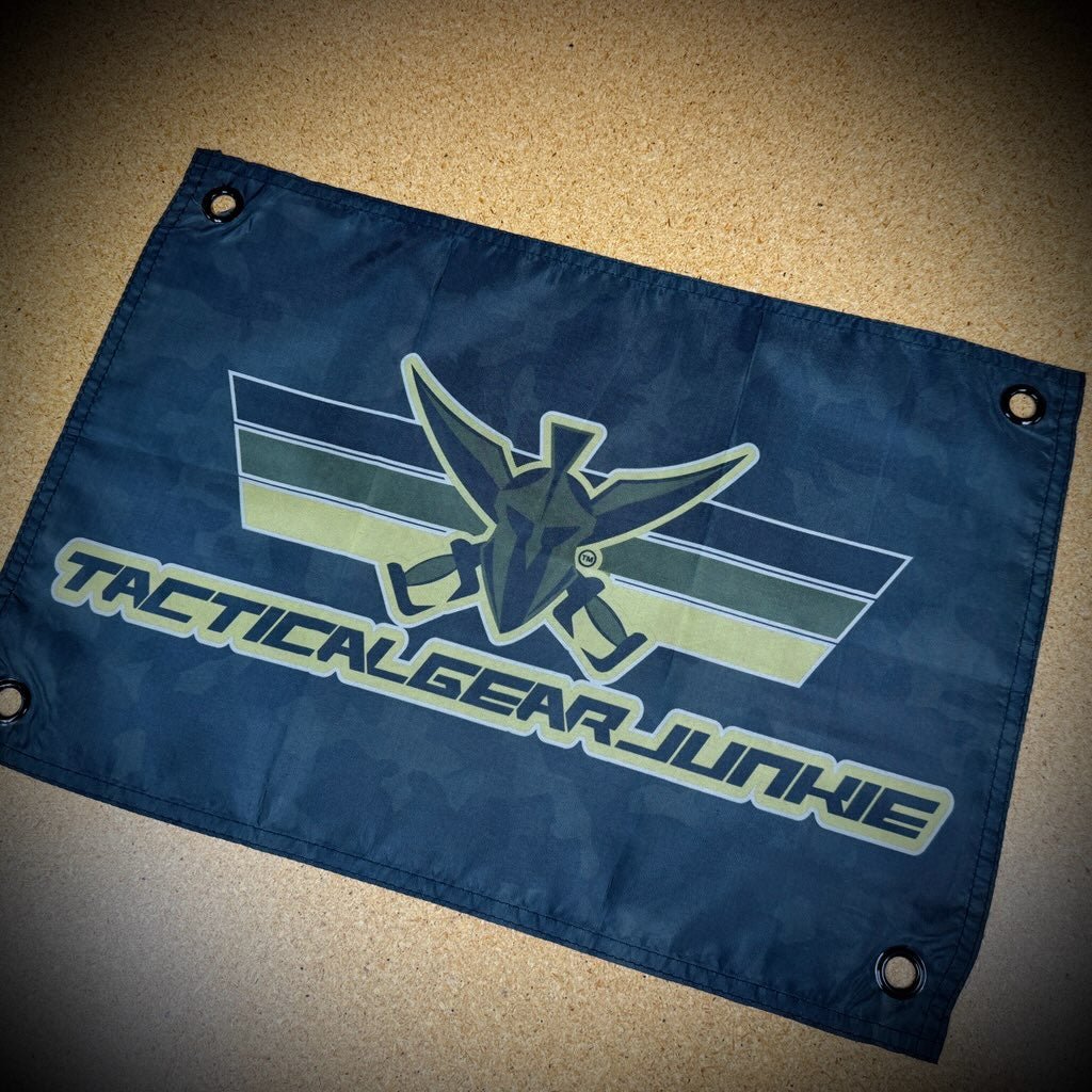 Tactical Gear Junkie Logo - 12"x17.5" - Mini Wall Banner