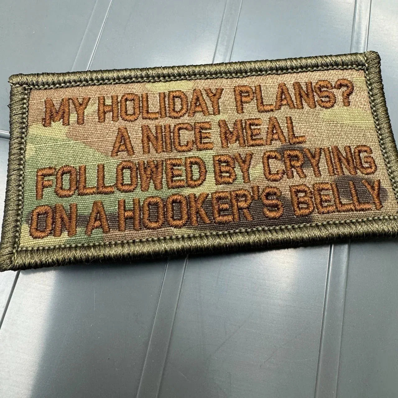 As Seen on Socials - My Holiday Plans? A Nice Meal Followed By Crying