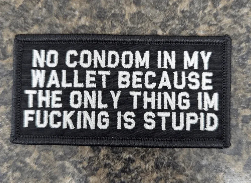 Because Wallet As Seen on Socials - No Condom In My Wallet Because The Only Thing I'm