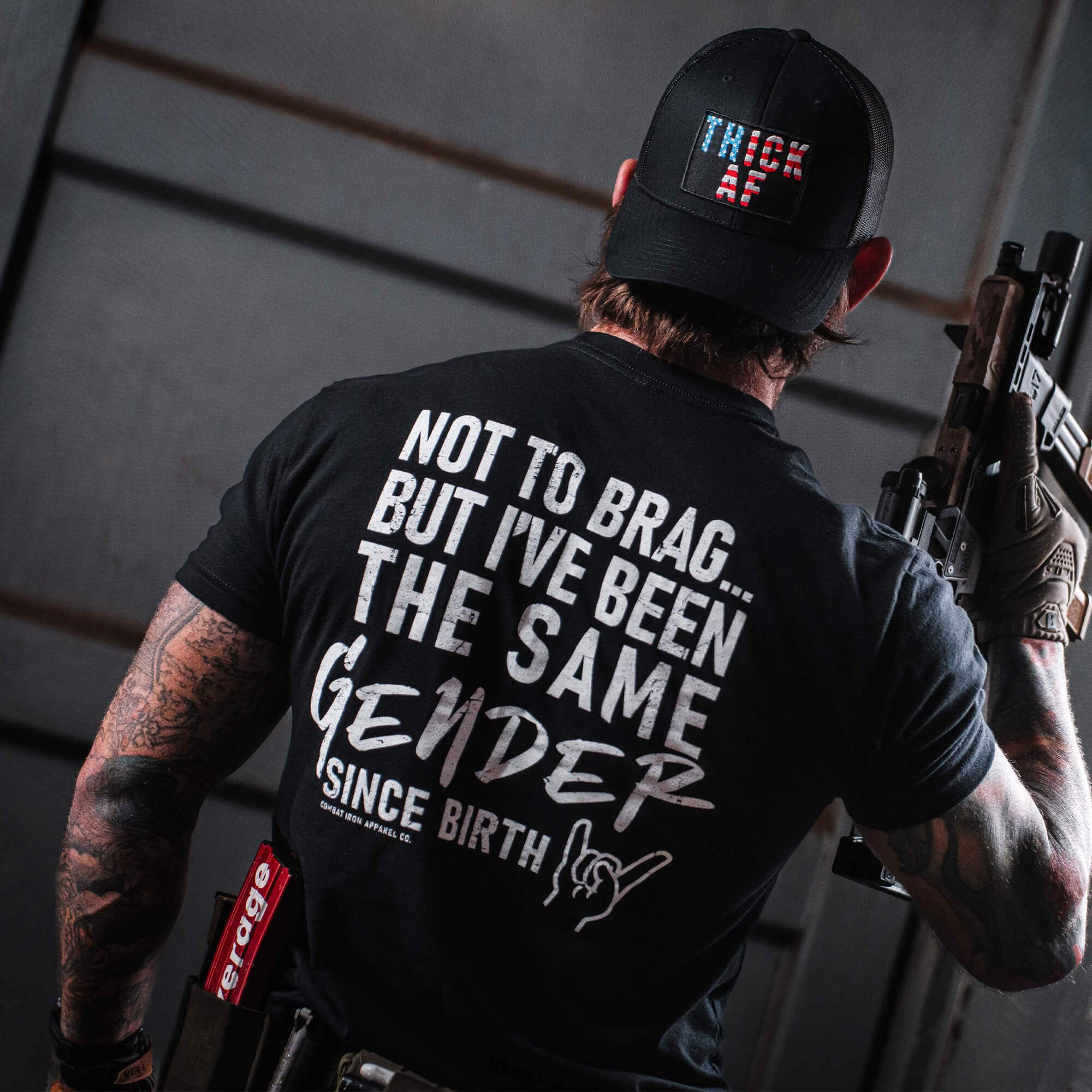 Same Gender Since Birth Men's T-Shirt - Combat Iron Apparel Co.