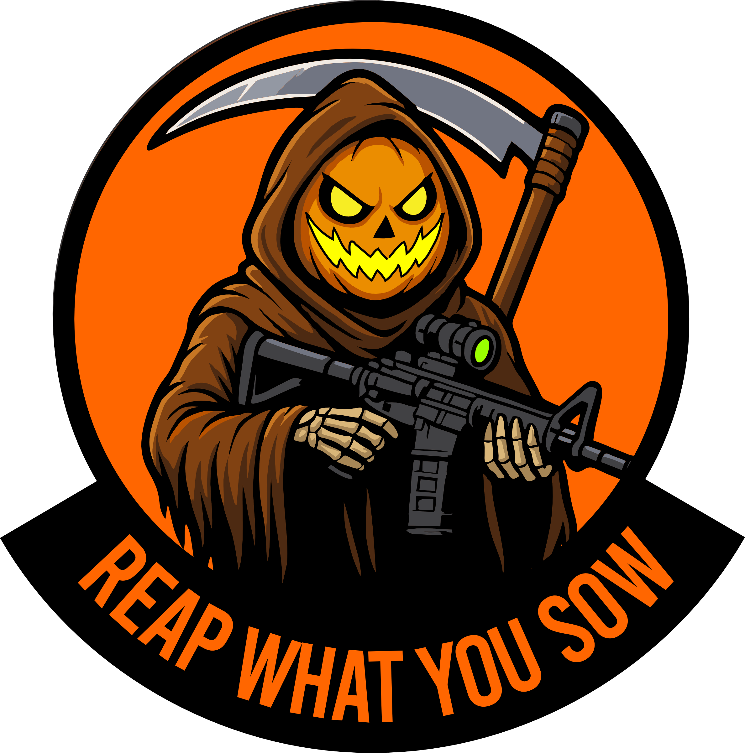October 2025 POTM - Reap What You Sow - 3.5" - Sticker