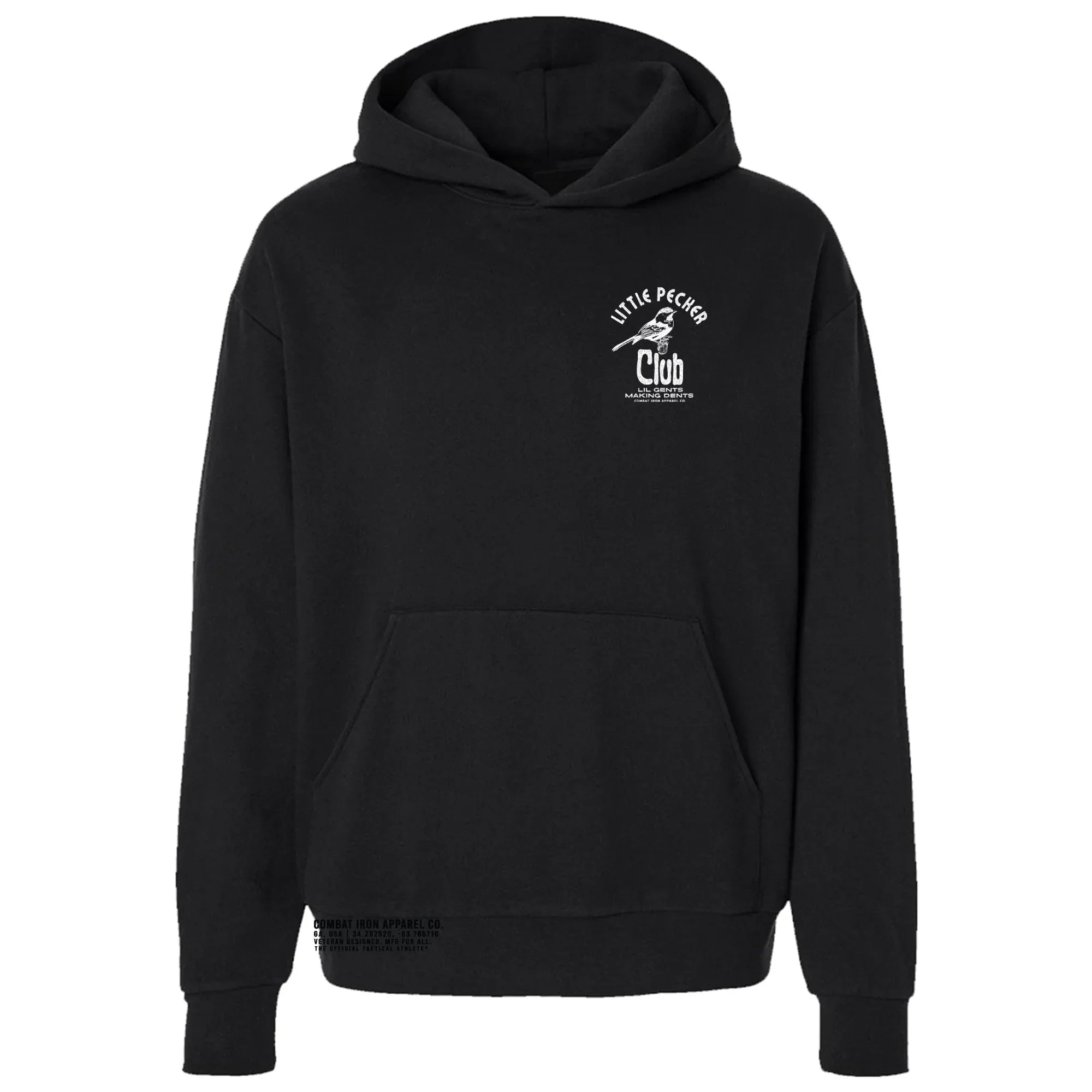 Little Pecker Club Fleece Lined Hoodie - Combat Iron Apparel Co.