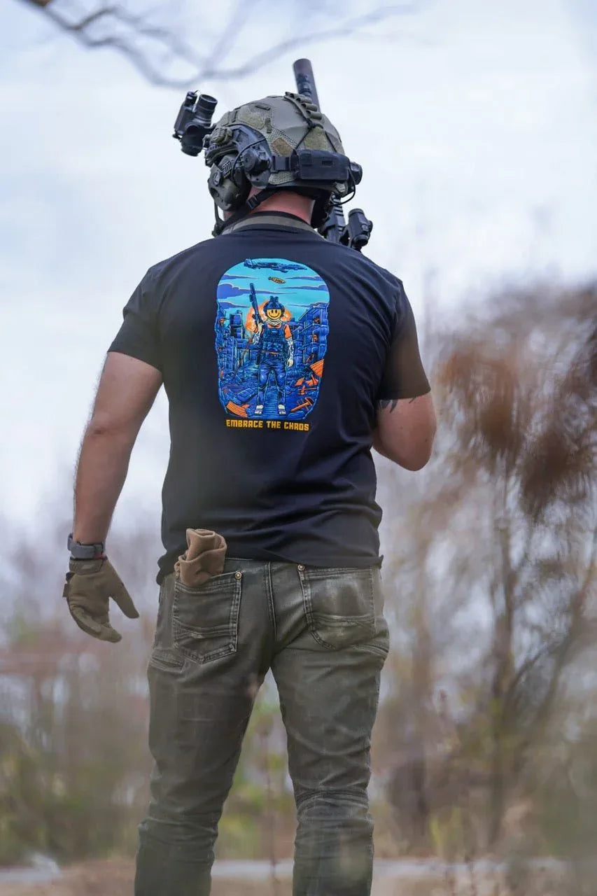 Embrace the Chaos - T-Shirt - Savage Tacticians