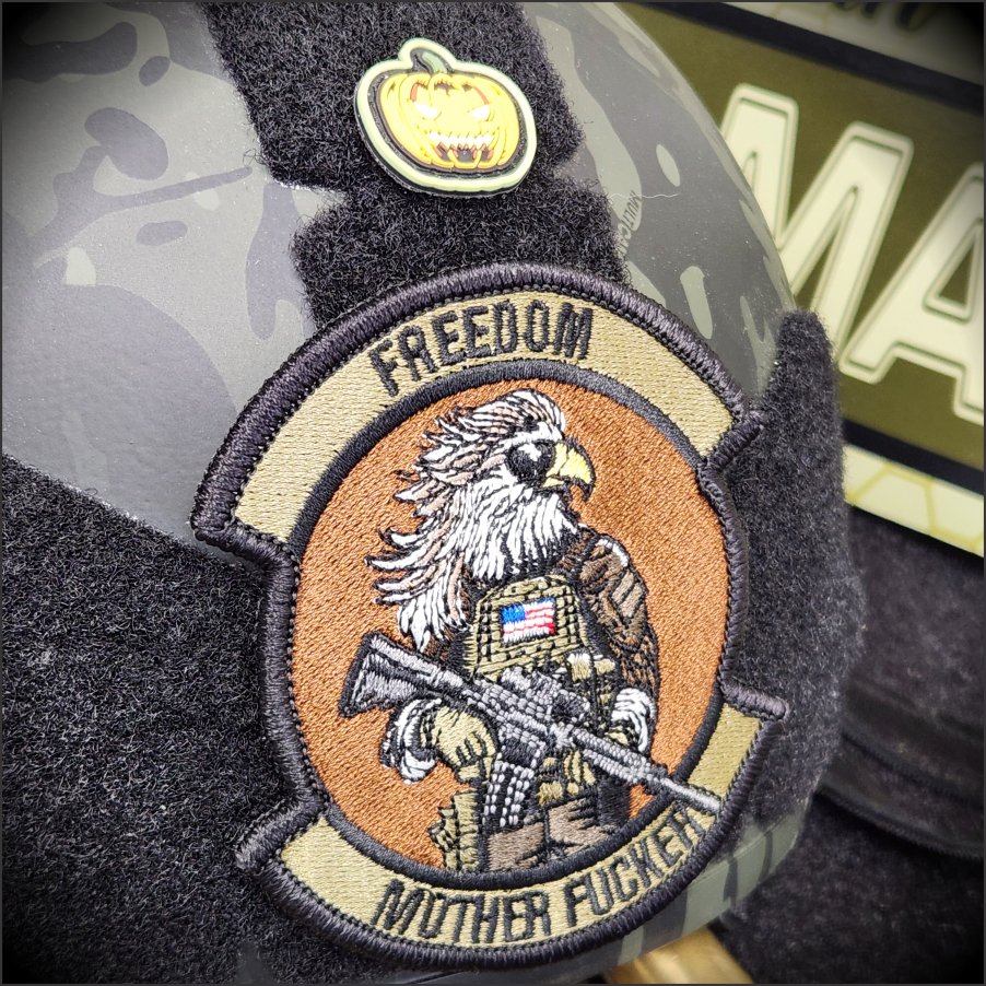 July 2024 POTM - 'Freedom Eagle' - OCP Tactical "Freedom - Mother Fucker" 4" Patch