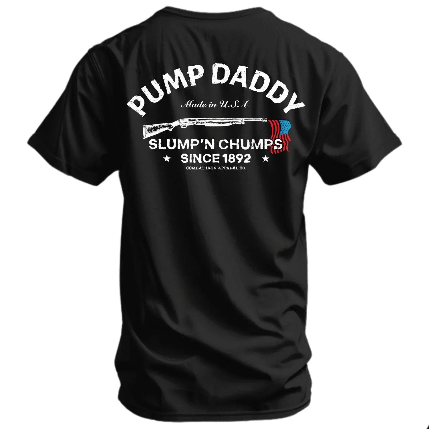 Pump Daddy Original Men's T-Shirt - Combat Iron Apparel Co.