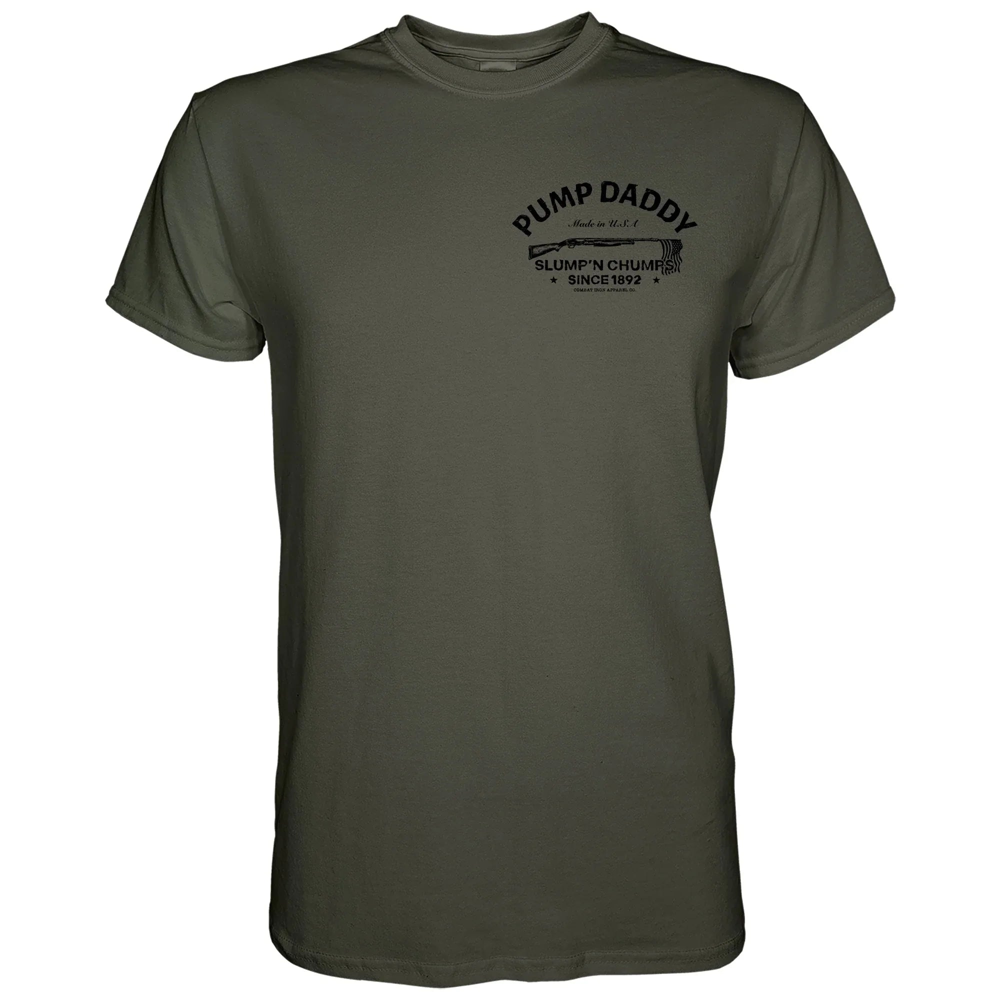 Pump Daddy Original Men's T-Shirt - Combat Iron Apparel Co.