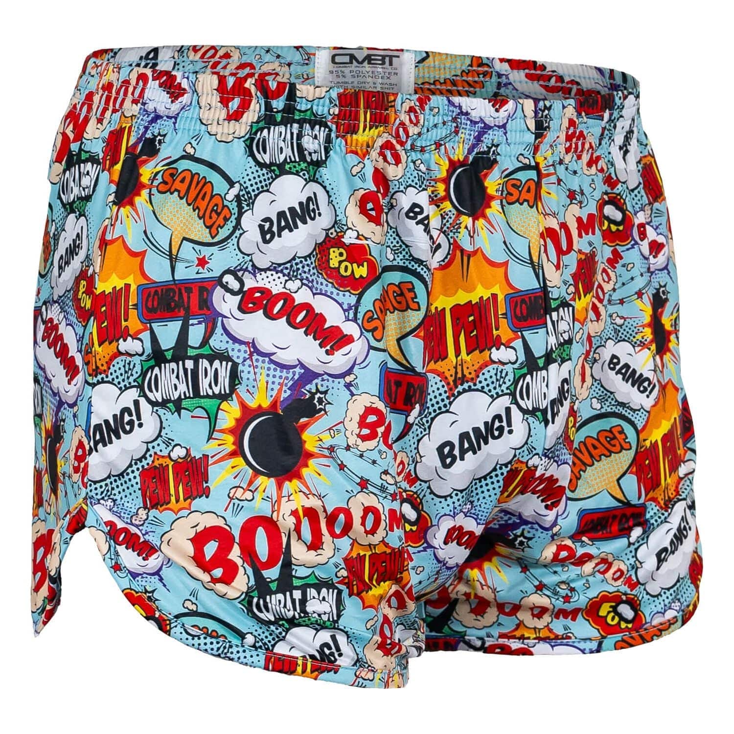 Comic Book Ranger Panty Silkies Training Shorts | 2.5" - Combat Iron Apparel Co.