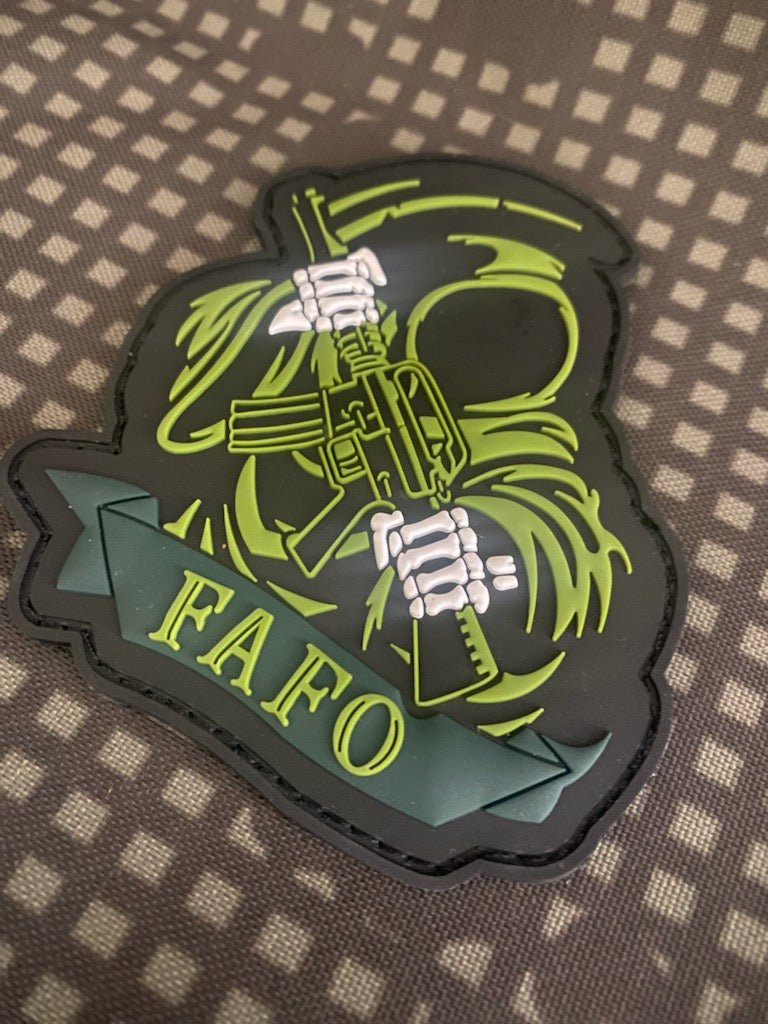 FAFO Reaper Fuck around and Find out - PVC PATCH