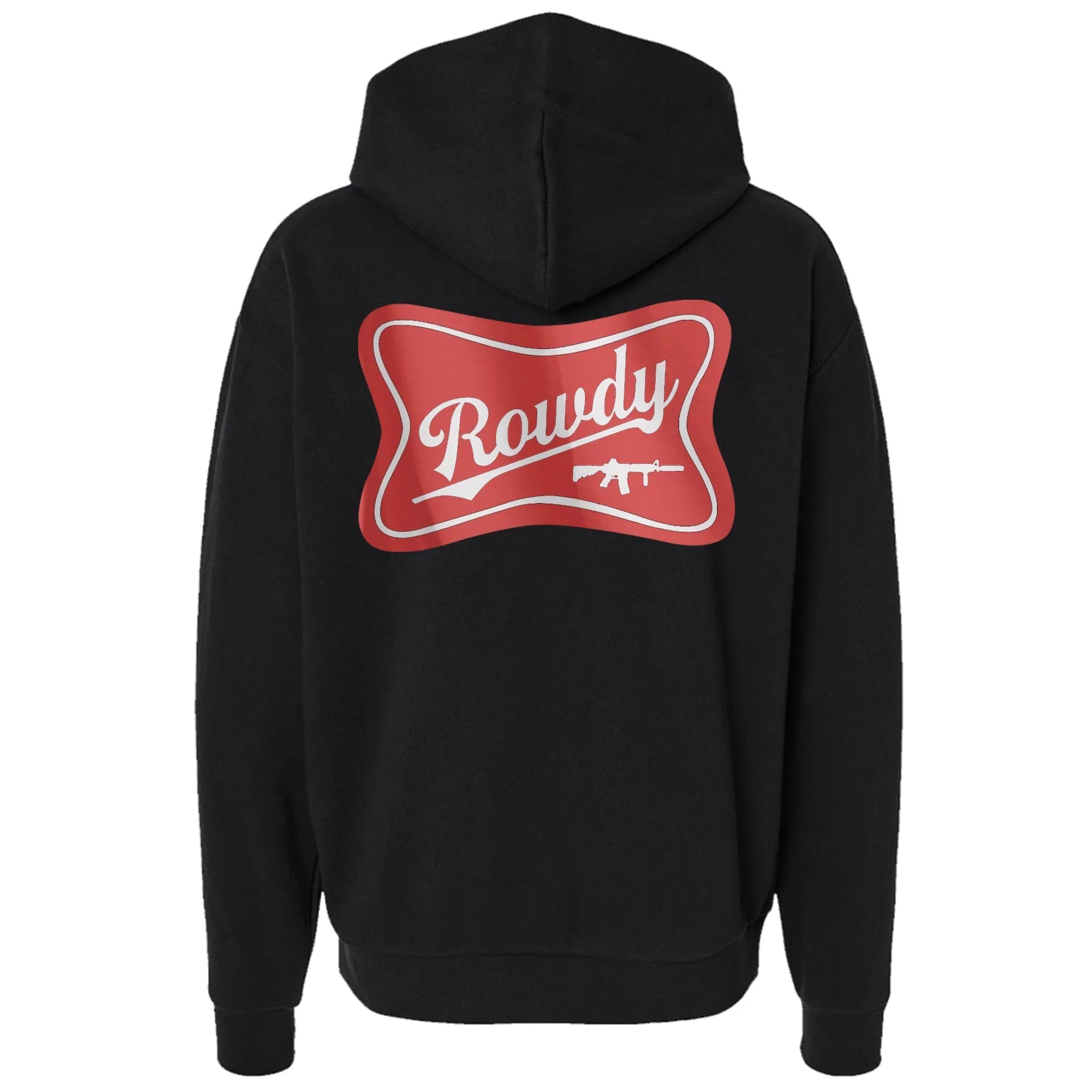 Rowdy Beer Logo Fleece Lined Hoodies - Combat Iron Apparel Co.