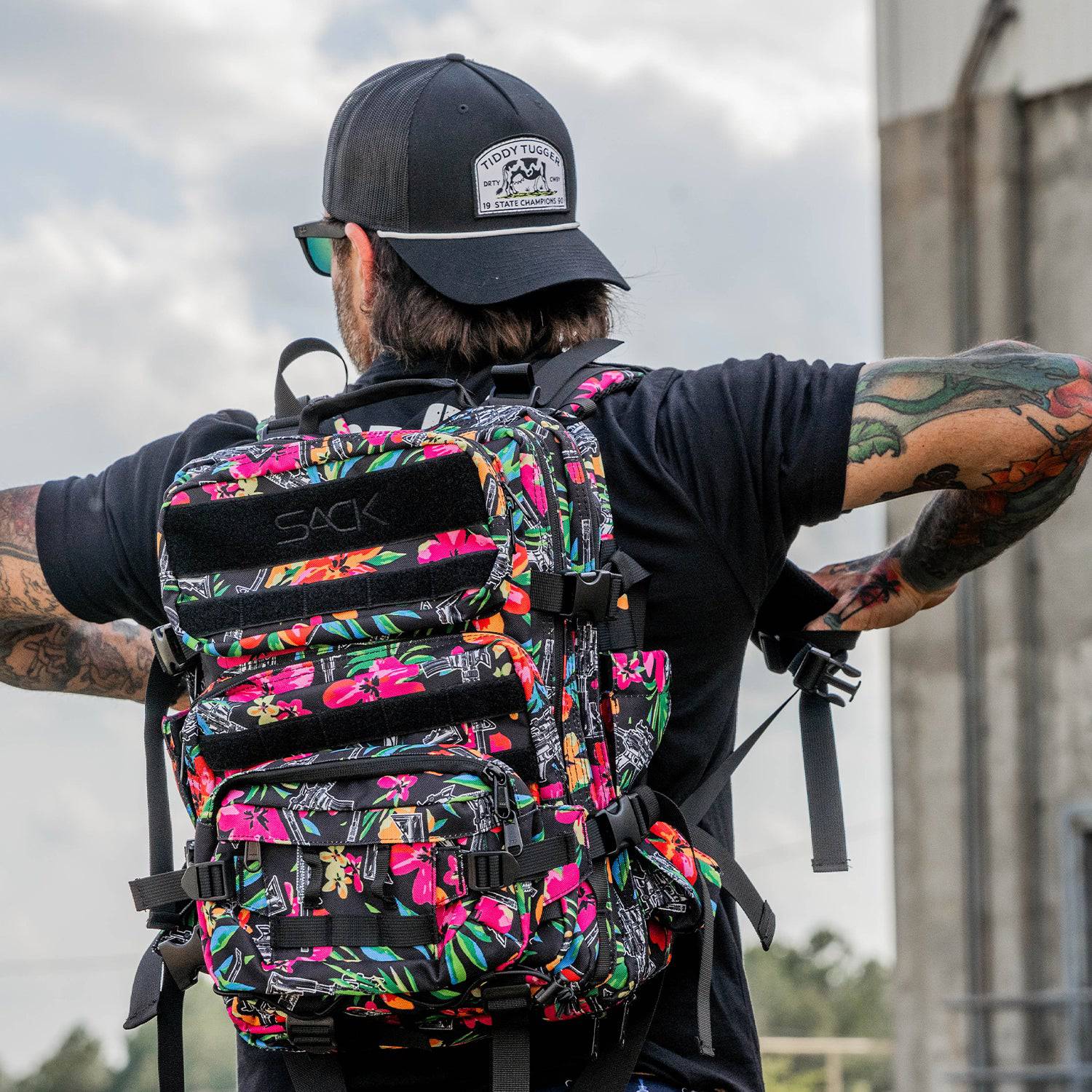 25L Sack™ Original All-Day Molle Backpack with Pouch - Combat Iron Apparel Co.