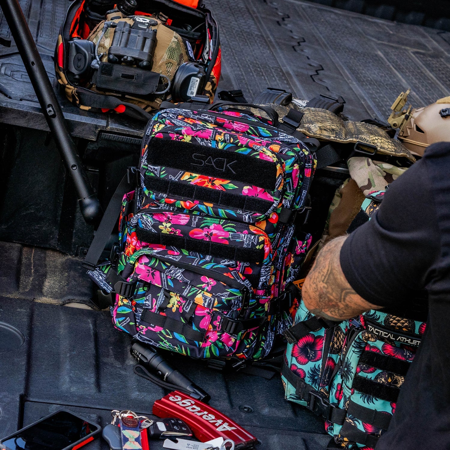 25L Sack™ Original All-Day Molle Backpack with Pouch - Combat Iron Apparel Co.
