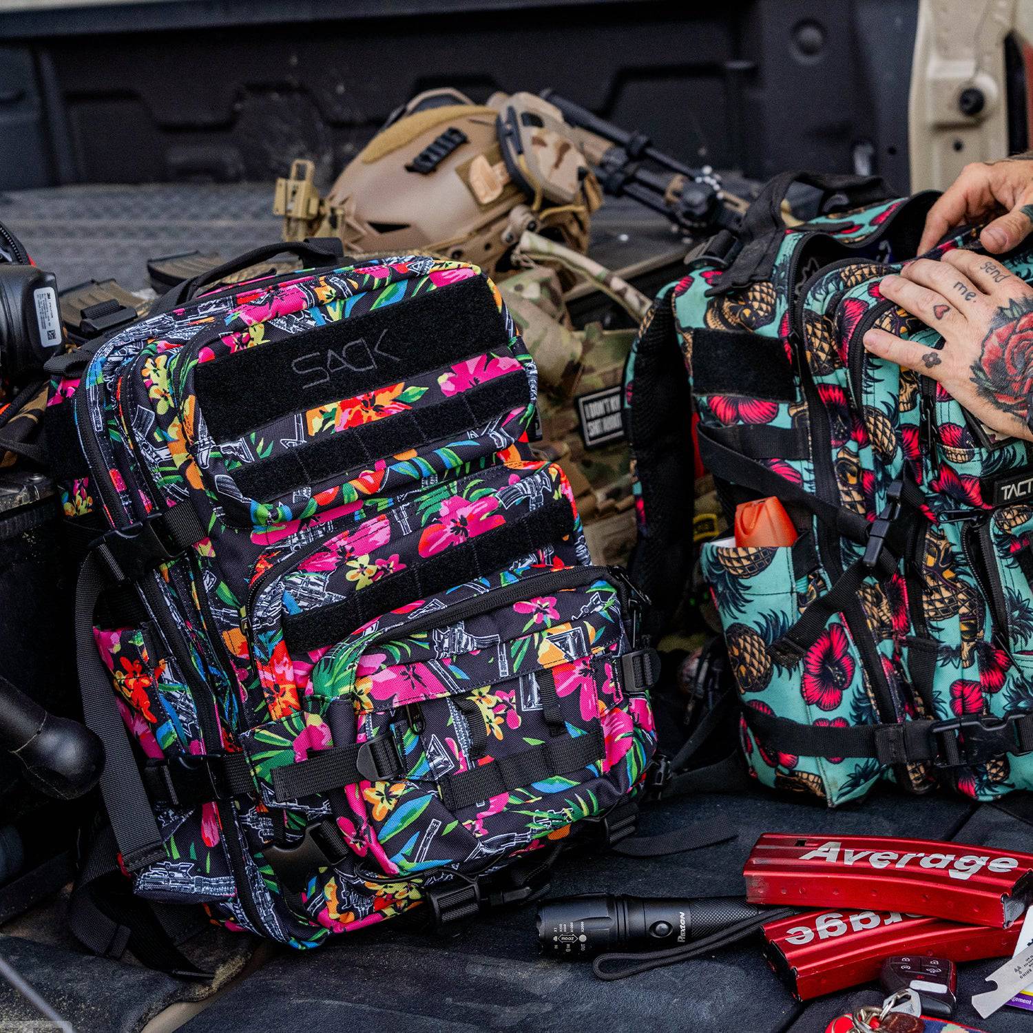 25L Sack™ Original All-Day Molle Backpack with Pouch - Combat Iron Apparel Co.