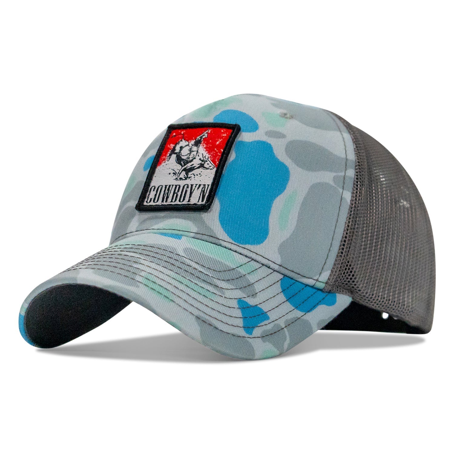 Cowboy'n Knuck If You Buck Patch SnapBack - Combat Iron Apparel Co.