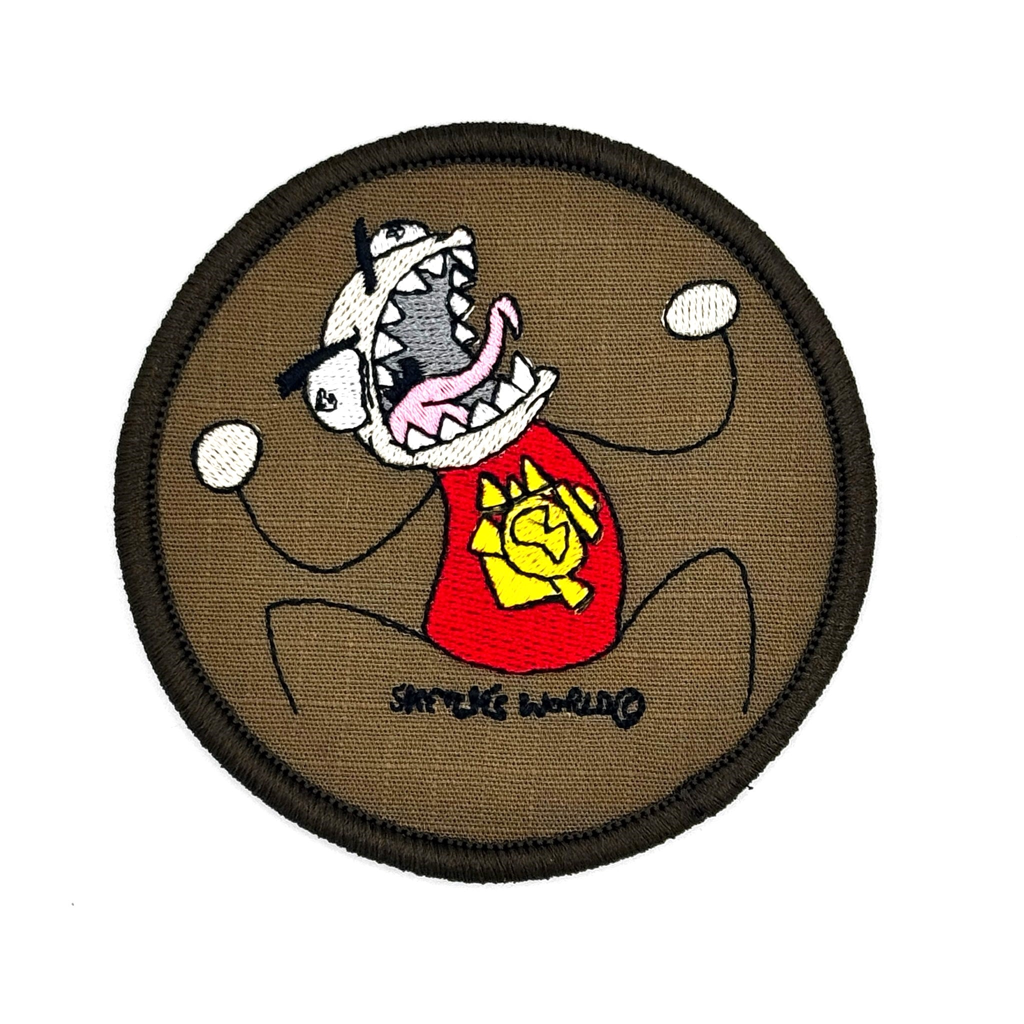 Sketch's World © Officially Licensed - Incoherent Screeching - 3.5 in Round Patch