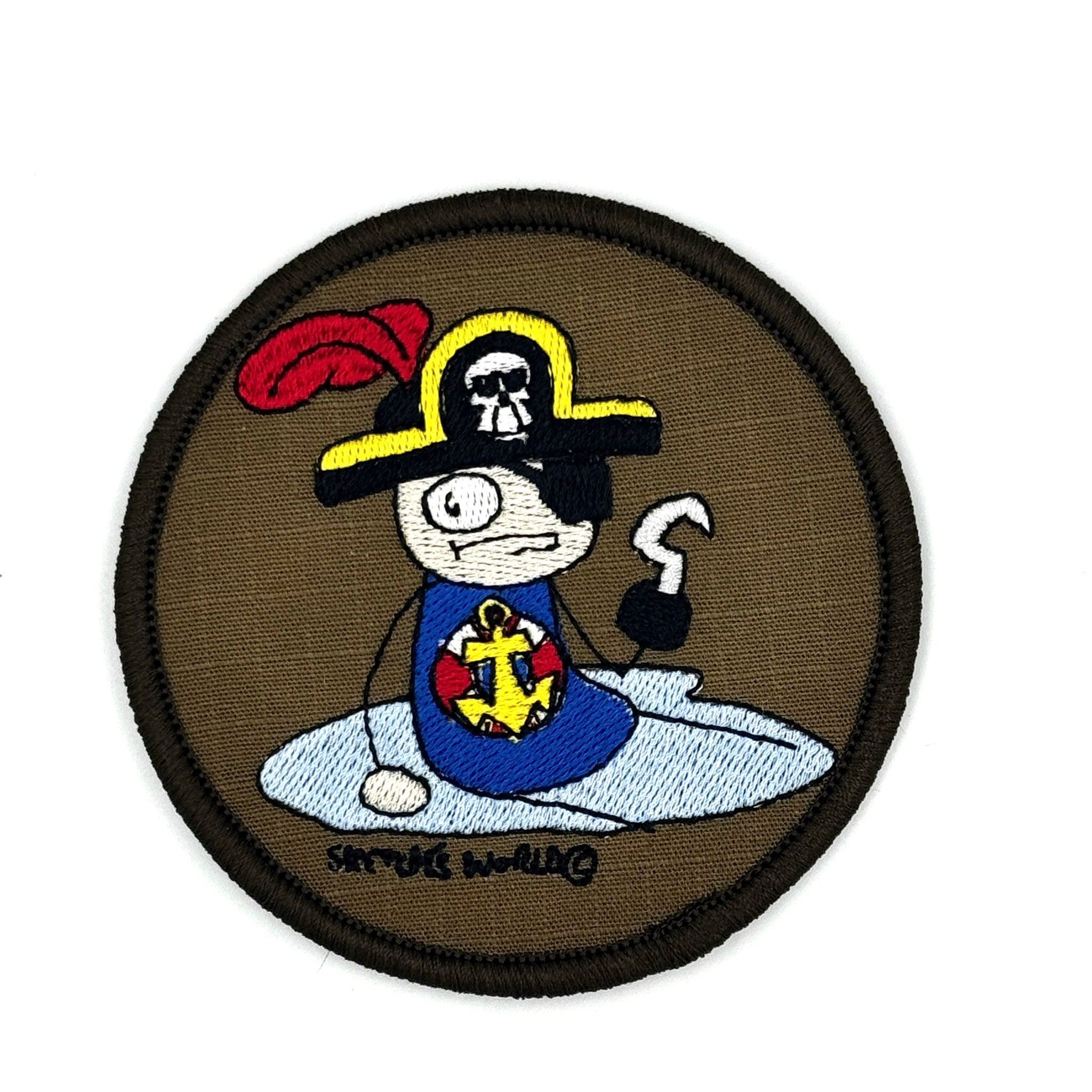Sketch's World © Officially Licensed - Protecting The Puddles - 3.5 in Round Patch
