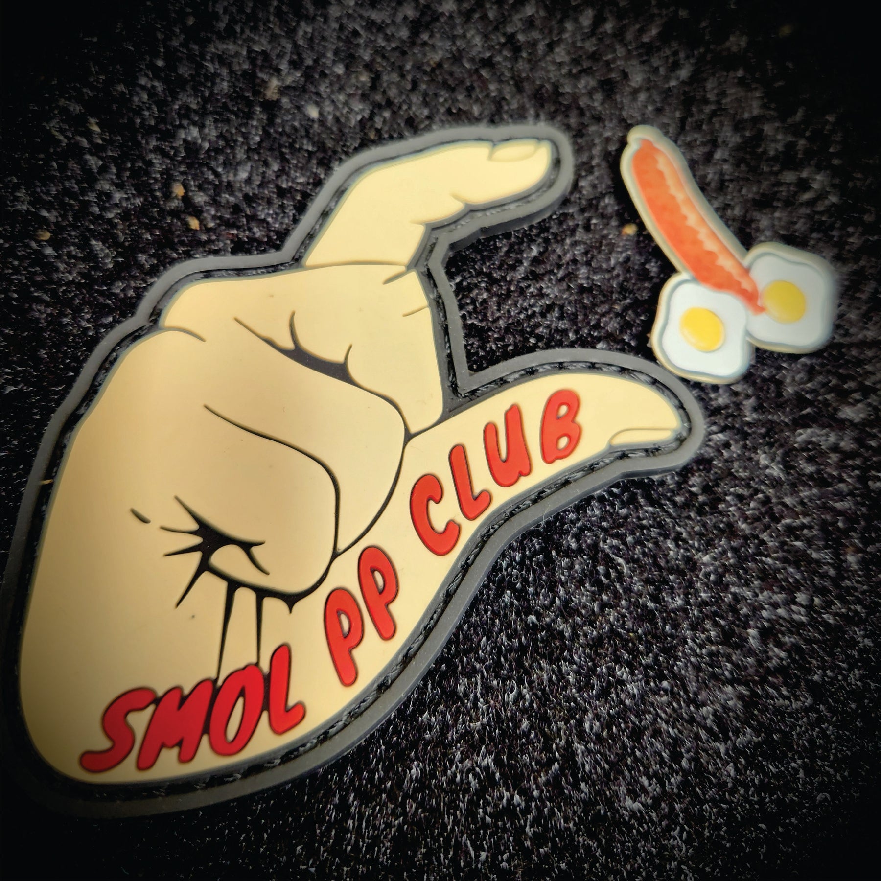 Smol PP Club - 3.25 inch PVC Patch - It's not small its fun sized!