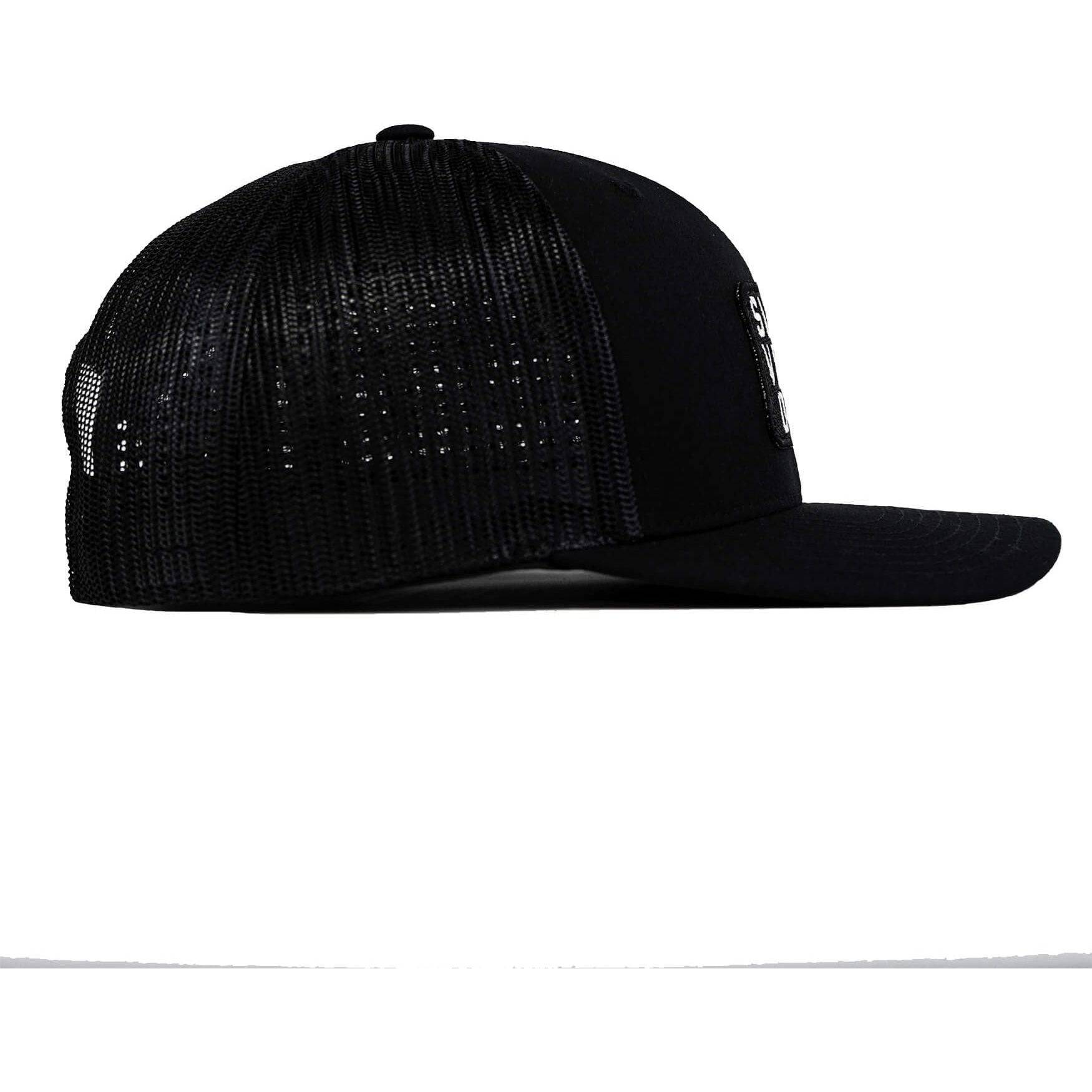 Support Veteran Owned Patch Mid-Profile Mesh Snapback - Combat Iron Apparel Co.