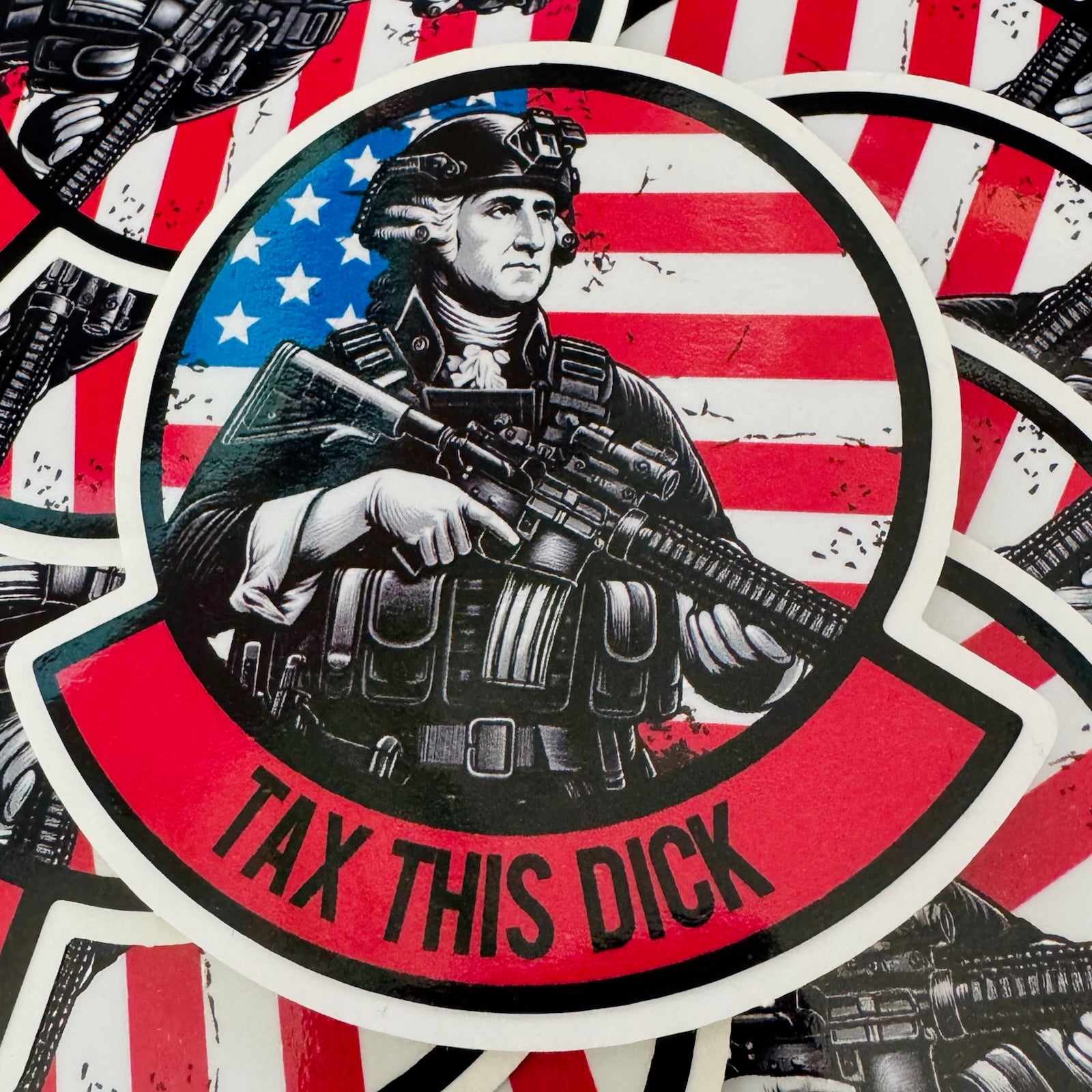 STICKER - April 2025 POTM - Tax This Dick - 3.5" Sticker