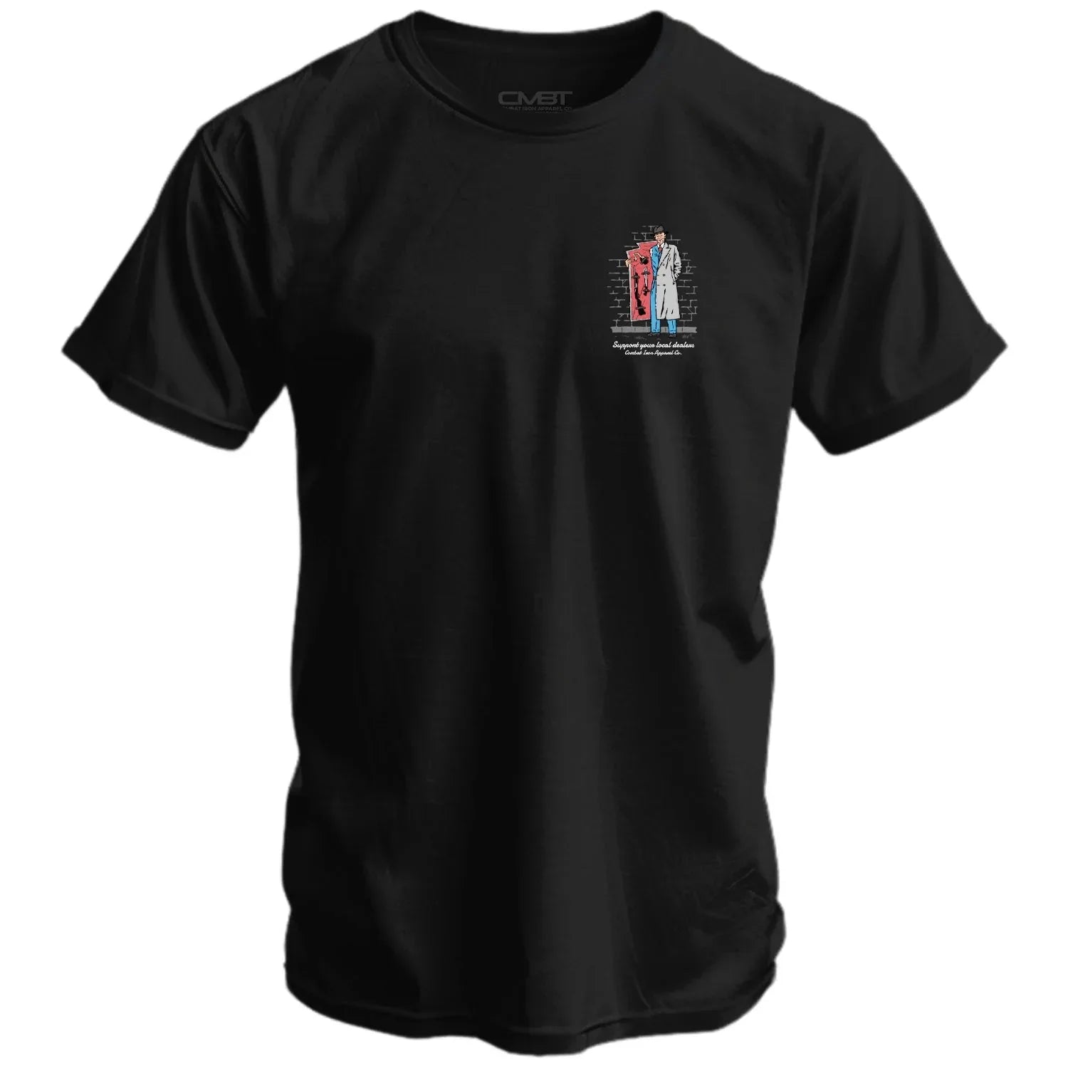 Anarchy of Goods Support your Local Dealer Men's T-Shirt - Combat Iron Apparel Co.