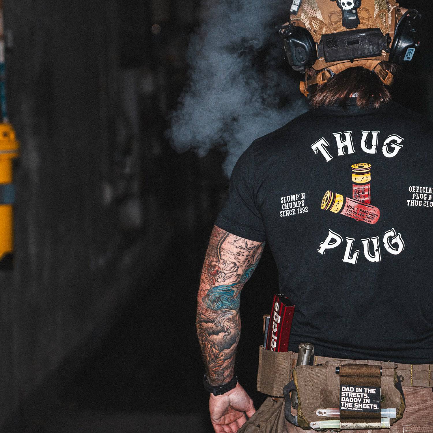 Thug Plug: Official Plug A Thug Men's T-Shirt - Combat Iron Apparel Co.