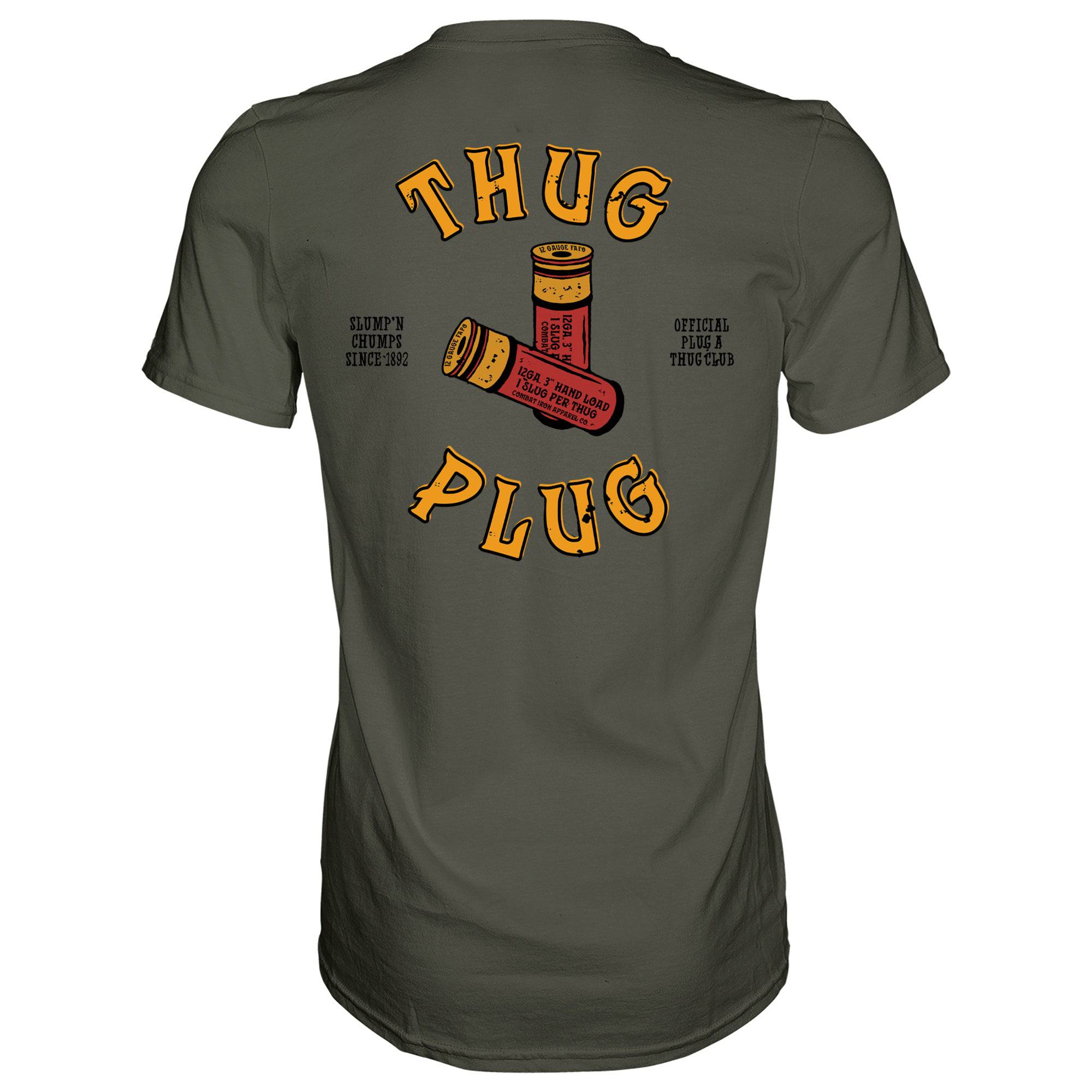 Thug Plug: Official Plug A Thug Men's T-Shirt - Combat Iron Apparel Co.