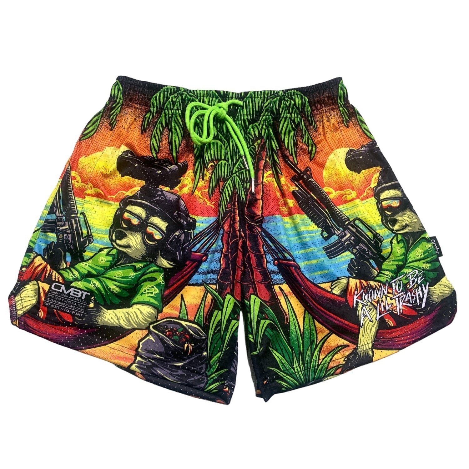 Men's Original Mesh Lifestyle Shorts | 5" - Combat Iron Apparel Co.