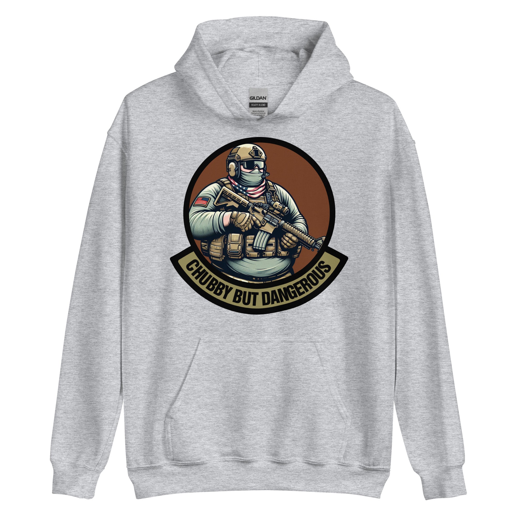 'Big Bubba' - Chubby But Dangerous - Unisex Hoodie