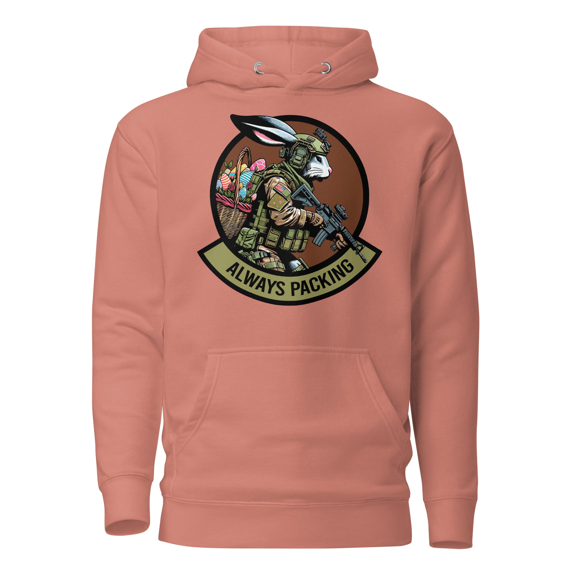 Tactical Easter Bunny Always Packing - April 2024 POTM - Unisex Hoodie Bad Bunny Collection