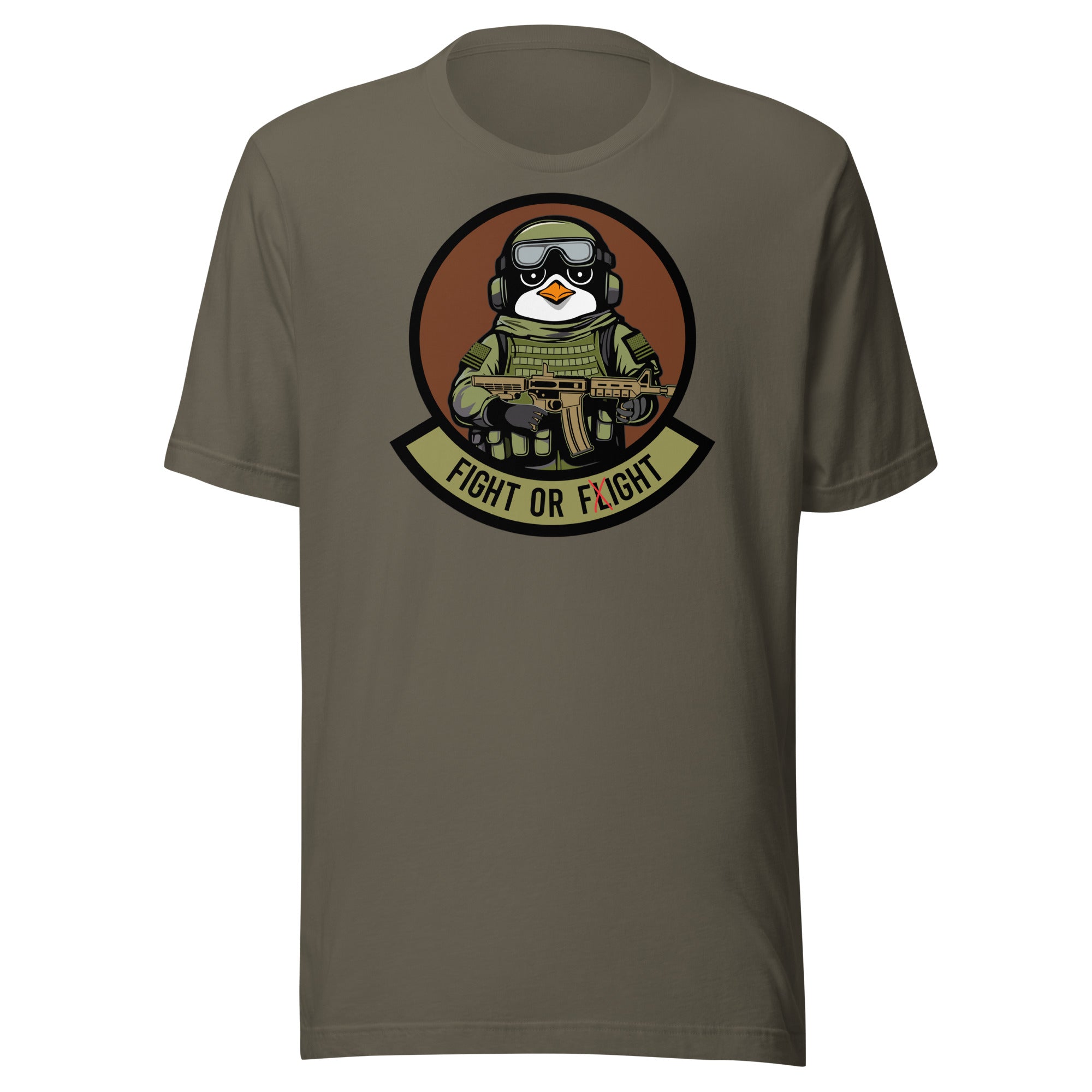 January 2024 POTM - Tactical Penguin Fight or Fight - Unisex t-shirt