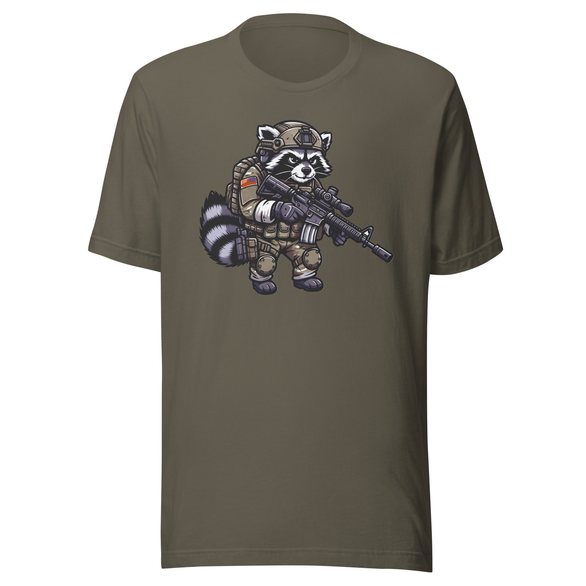 Tactical Panda Street Cat - Trash Panda - Tactical Raccoon - Unisex - t-shirt