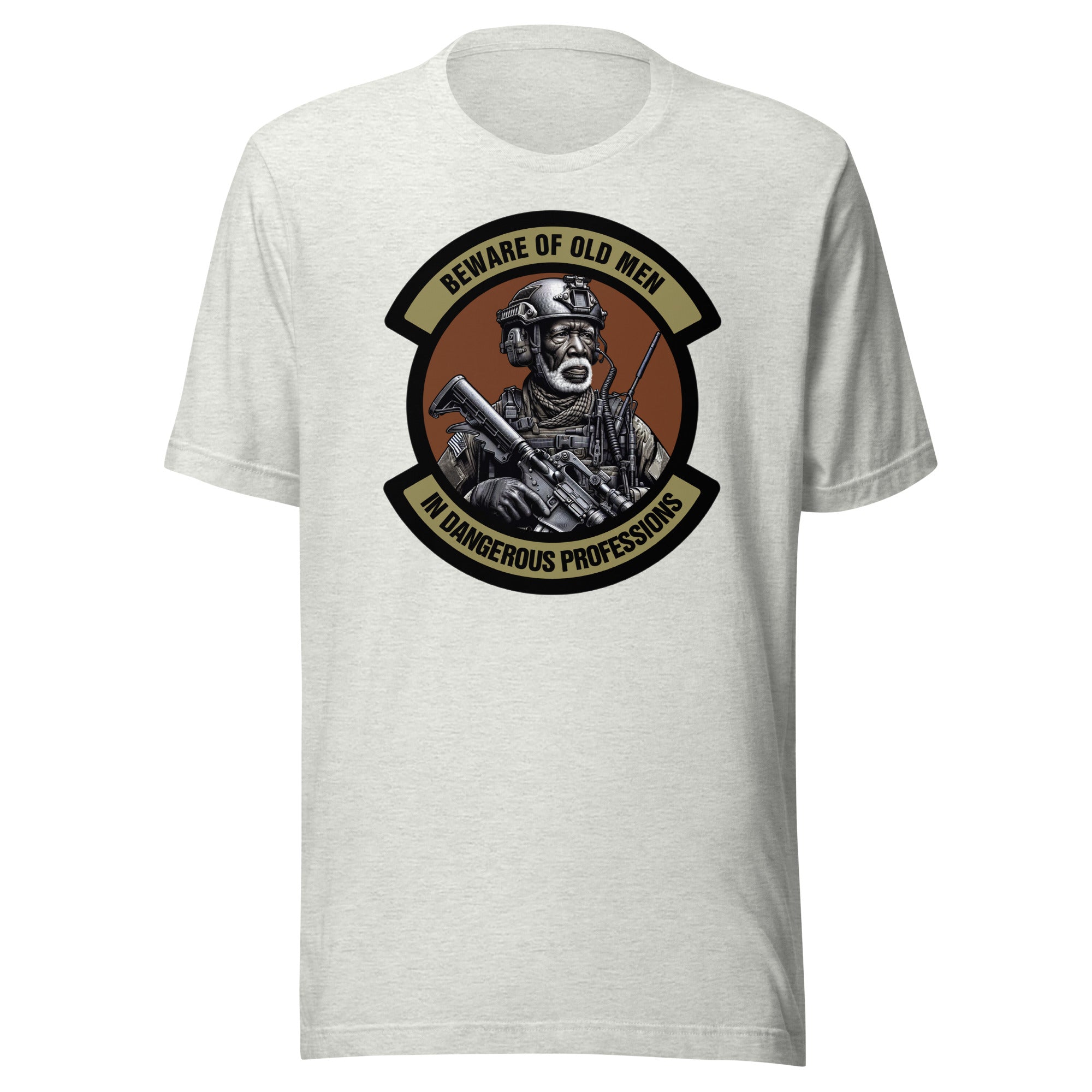 African American version of Beware of Old Men - In Dangerous Professions - Unisex t-shirt