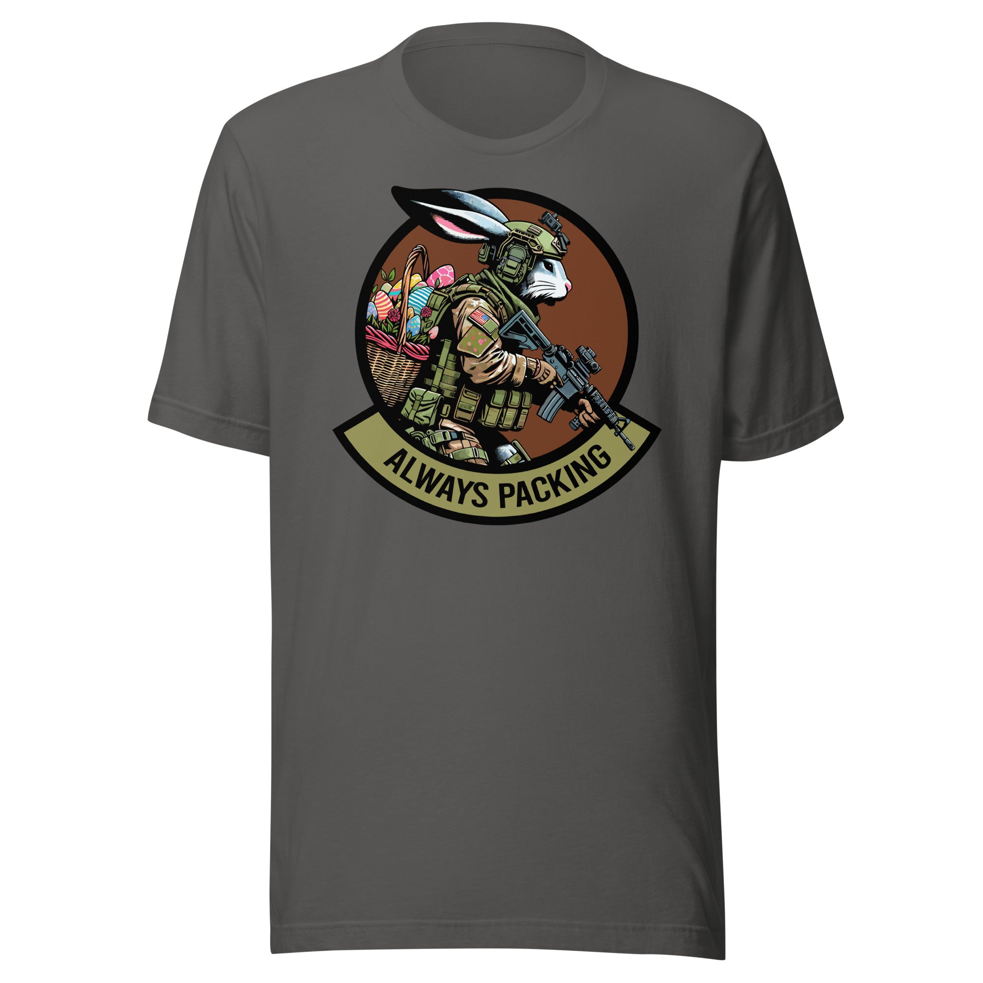 Tactical Easter Bunny Always Packing - April 2024 POTM - Unisex T-Shirt Bad Bunny Collection