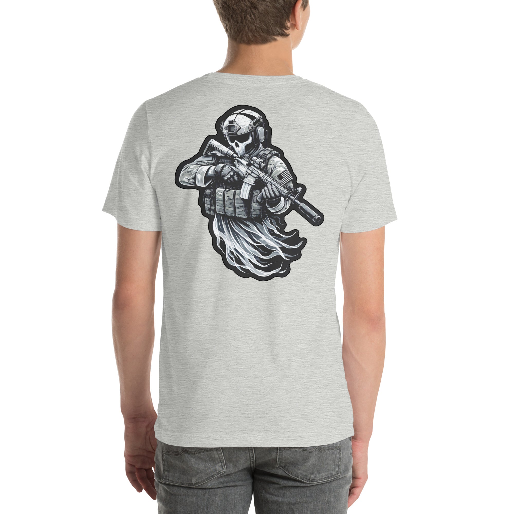 Tactical Recon Ghost - Pocket Logo - Unisex t-shirt