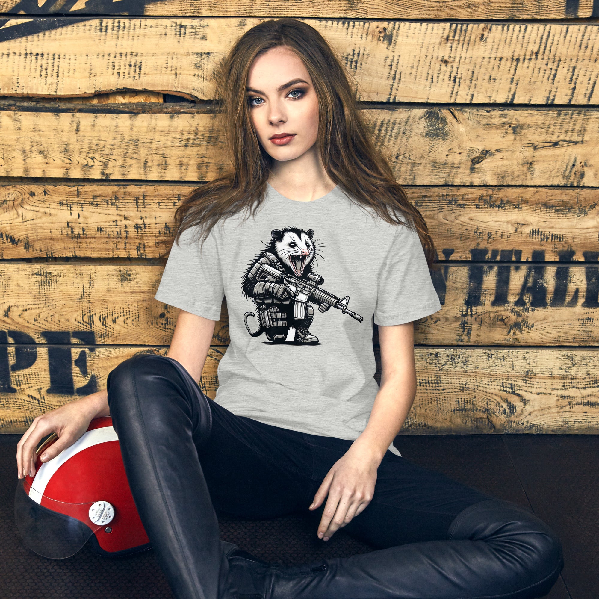 Street Cat Collection - Tactical Possum - Unisex t-shirt